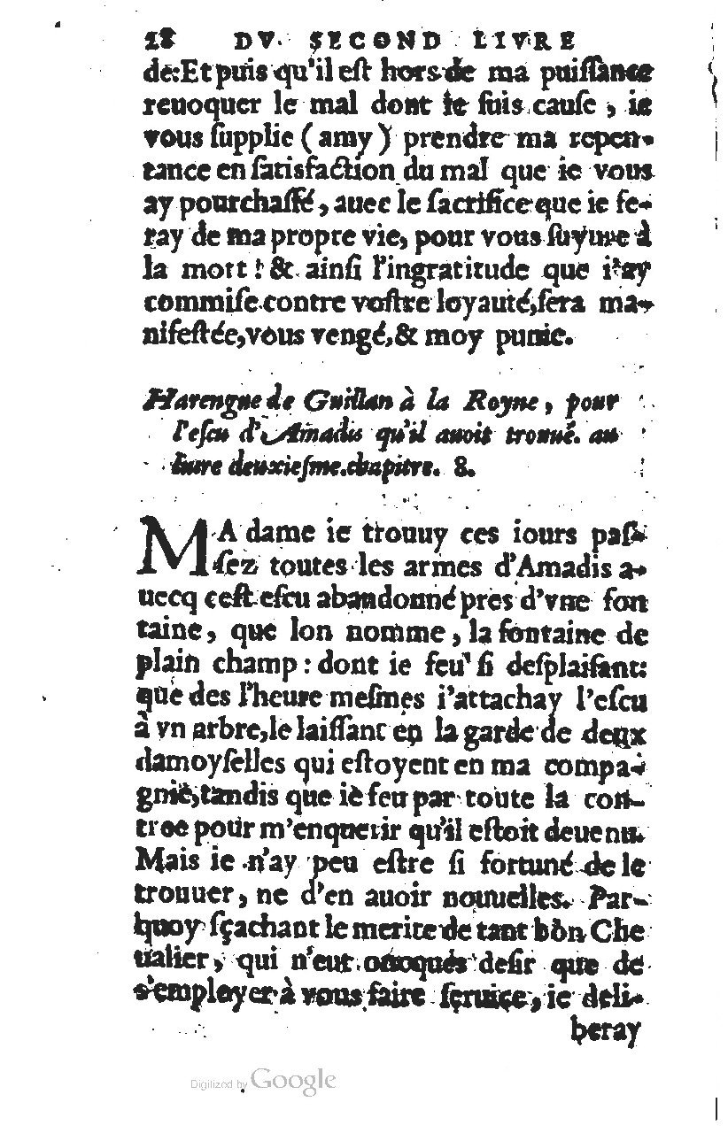 1567 - Jean Pygot - Trésor des Amadis - BM Lyon 1567 - Jean Pygot - Trésor des Amadis - BM Lyon