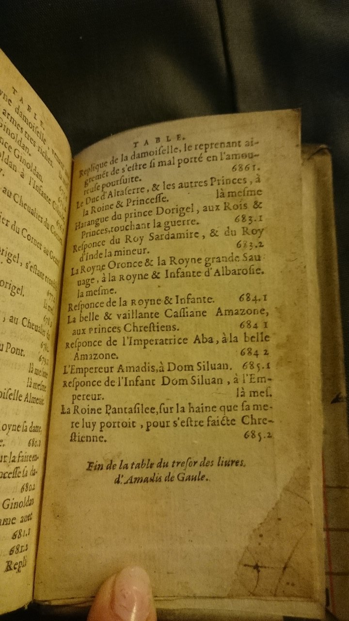 1606 - Jean Antoine Huguetan - Trésor des Amadis - British Library