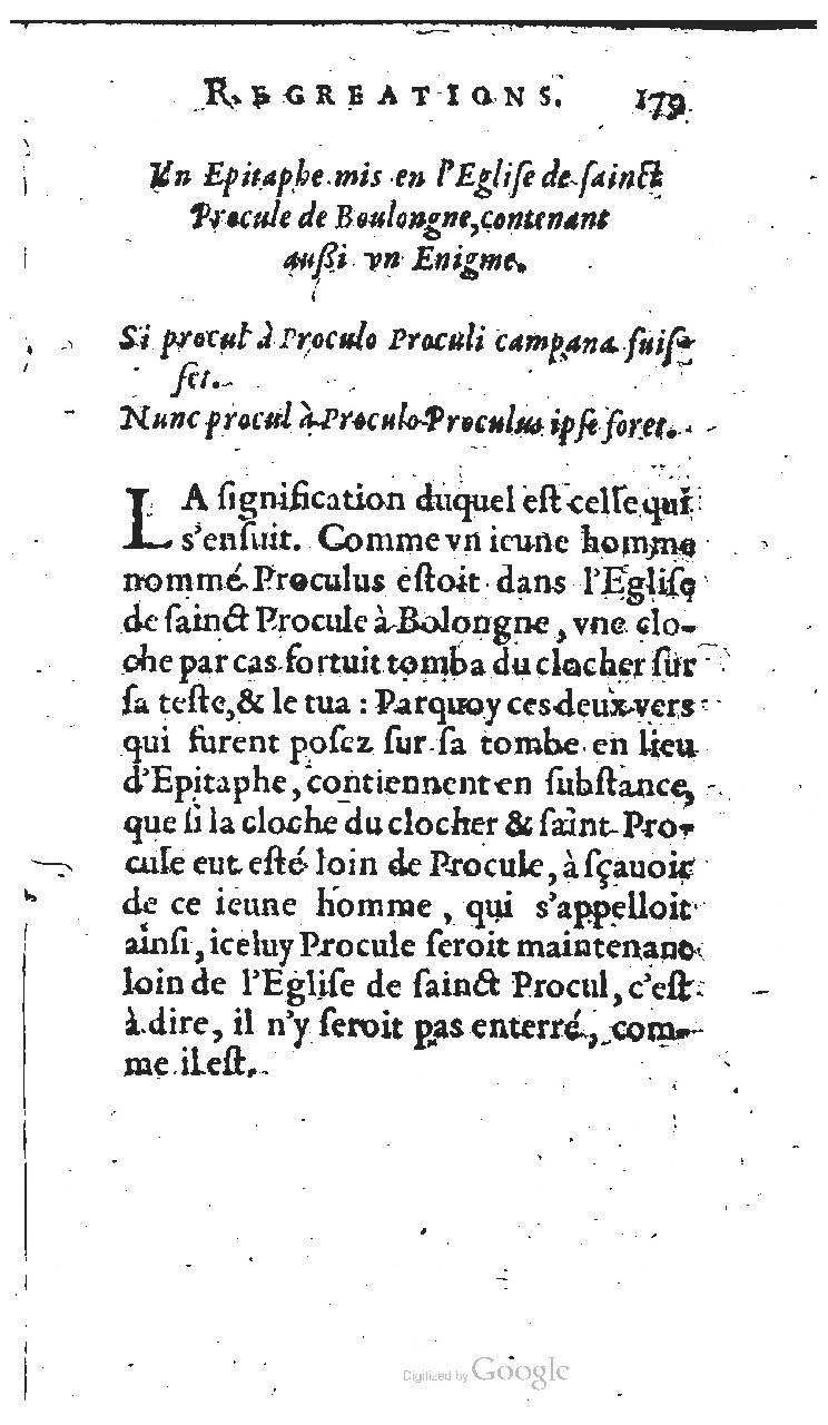 1627 - Jean Delamare - Trésor des récréations - BSB Munich