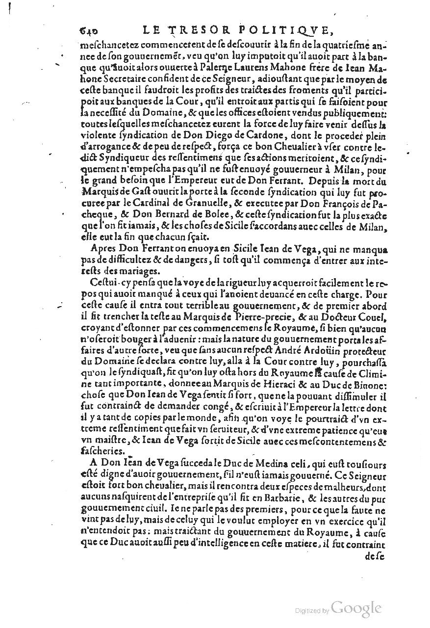 1611 - Pierre Chevalier - Trésor politique - UGent