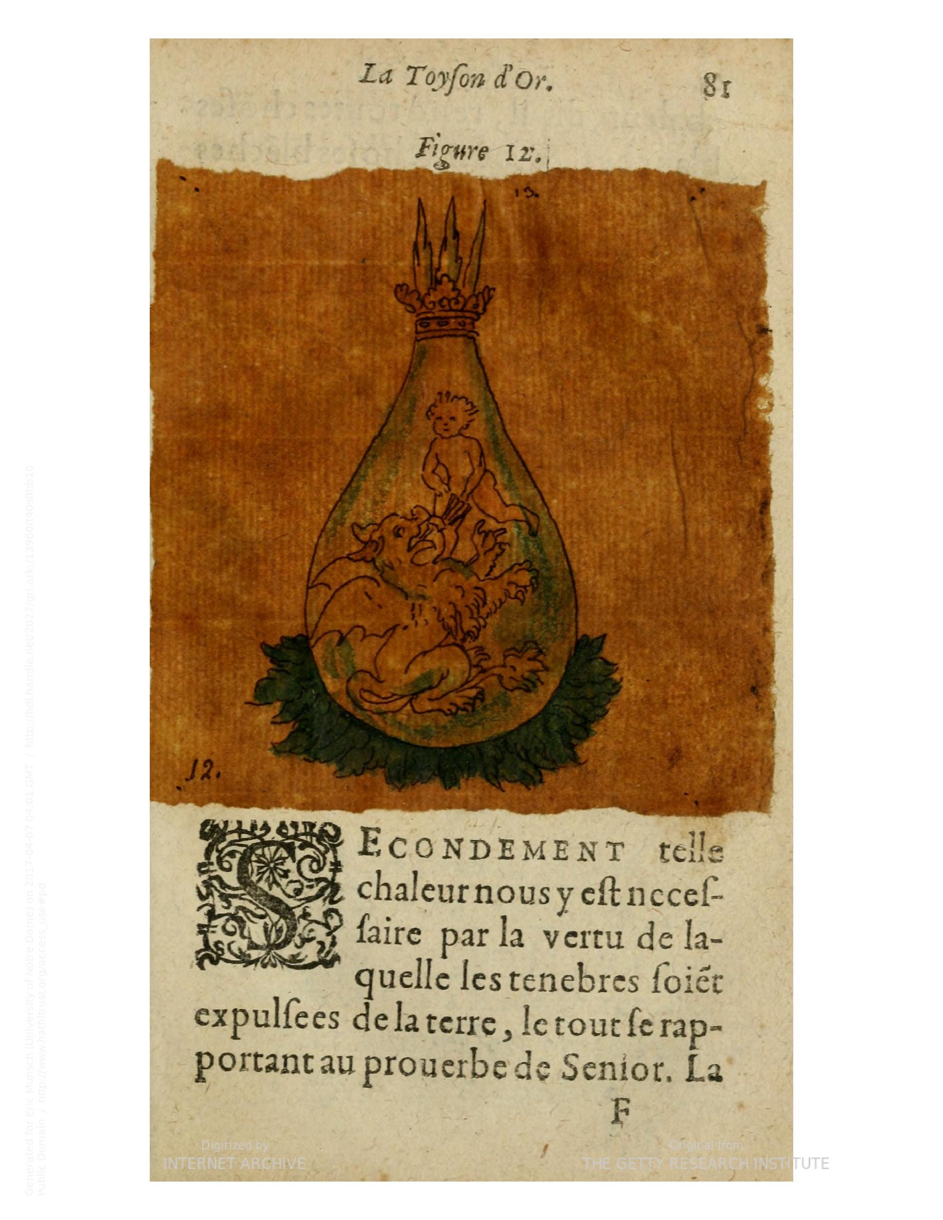 1612 - Charles Sevestre - Toison d’or ou la fleur des trésors - Getty Research Institute