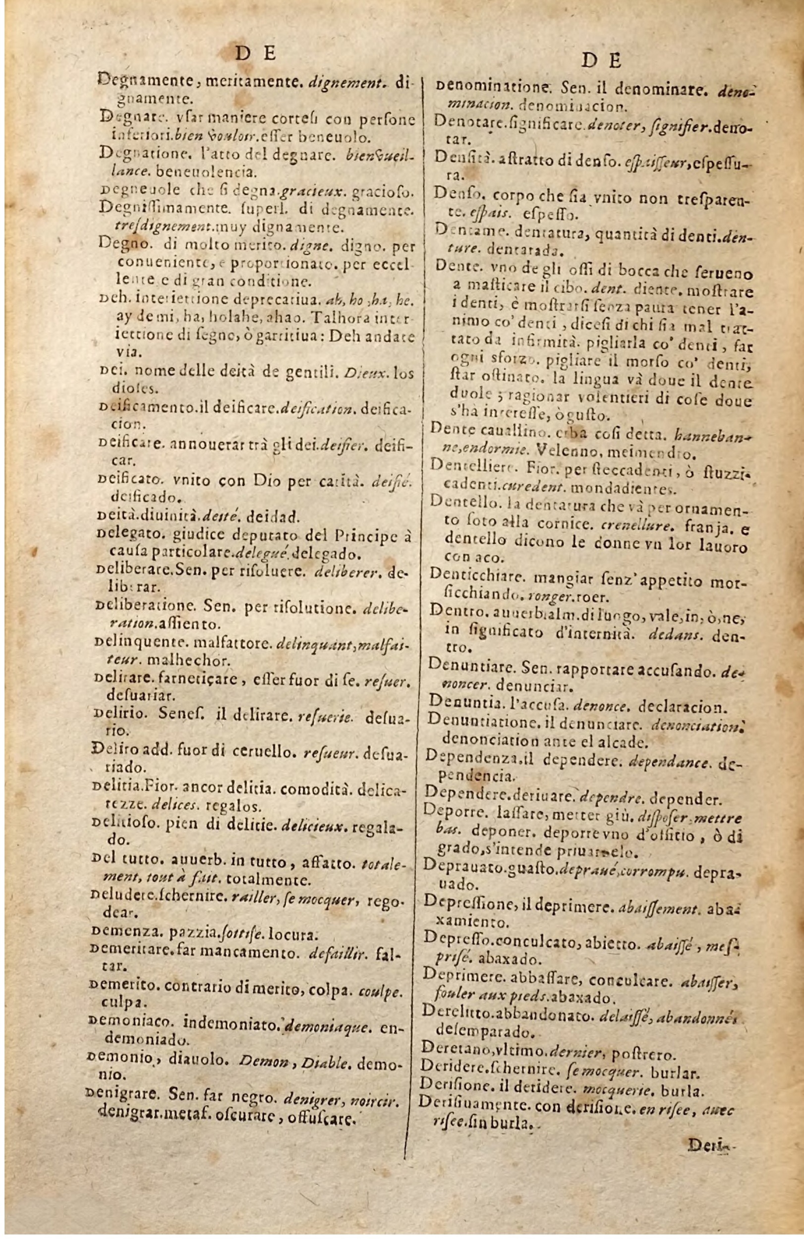 1627 - Jacques Crespin - Trésor des trois langues (Troisième partie) - Regensburg