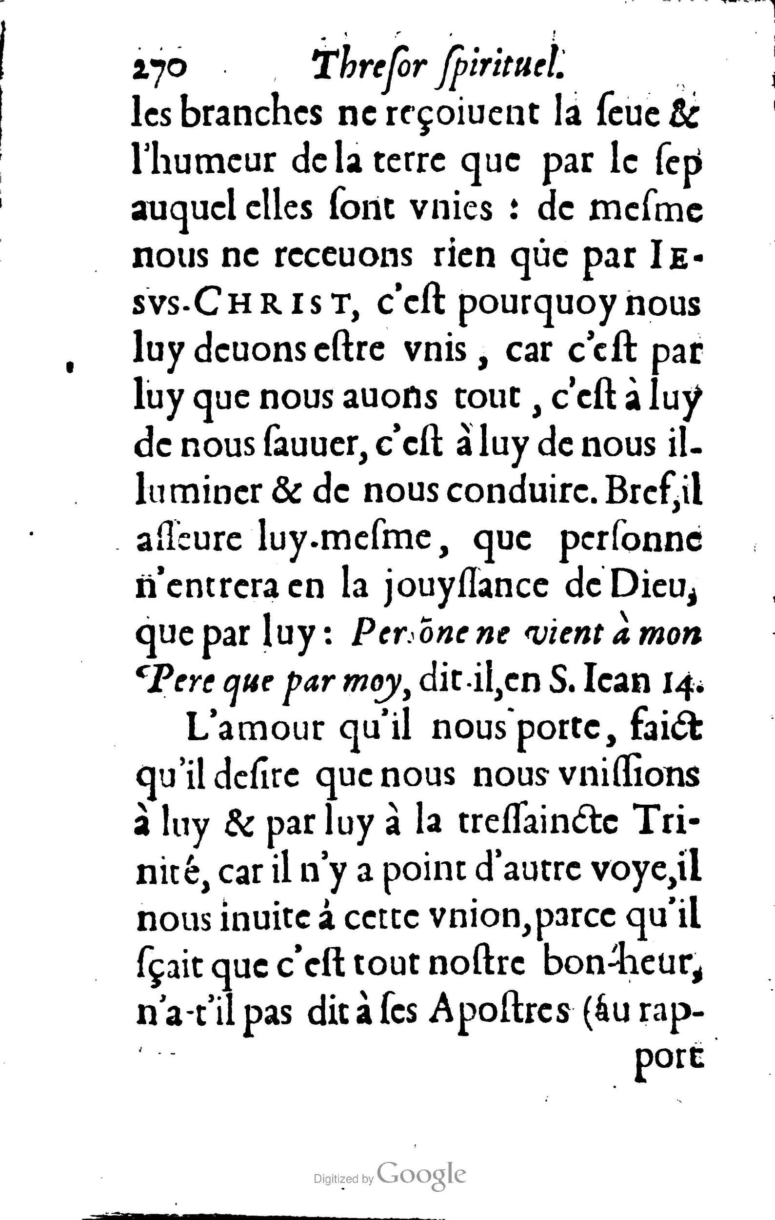 1633 - François Waudré - Trésor spirituel contenant les excellences du christianisme - BM Lyon