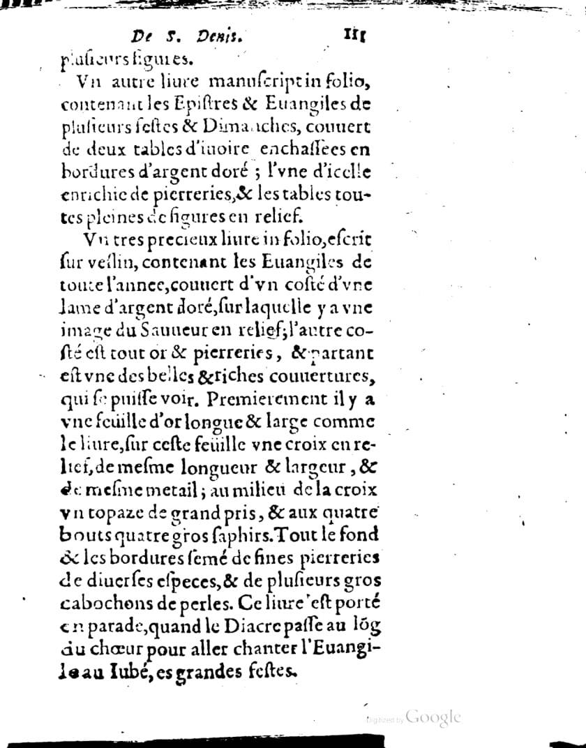 1636 - Jean Billaine - Trésor sacré ou inventaire des saintes reliques - British Library