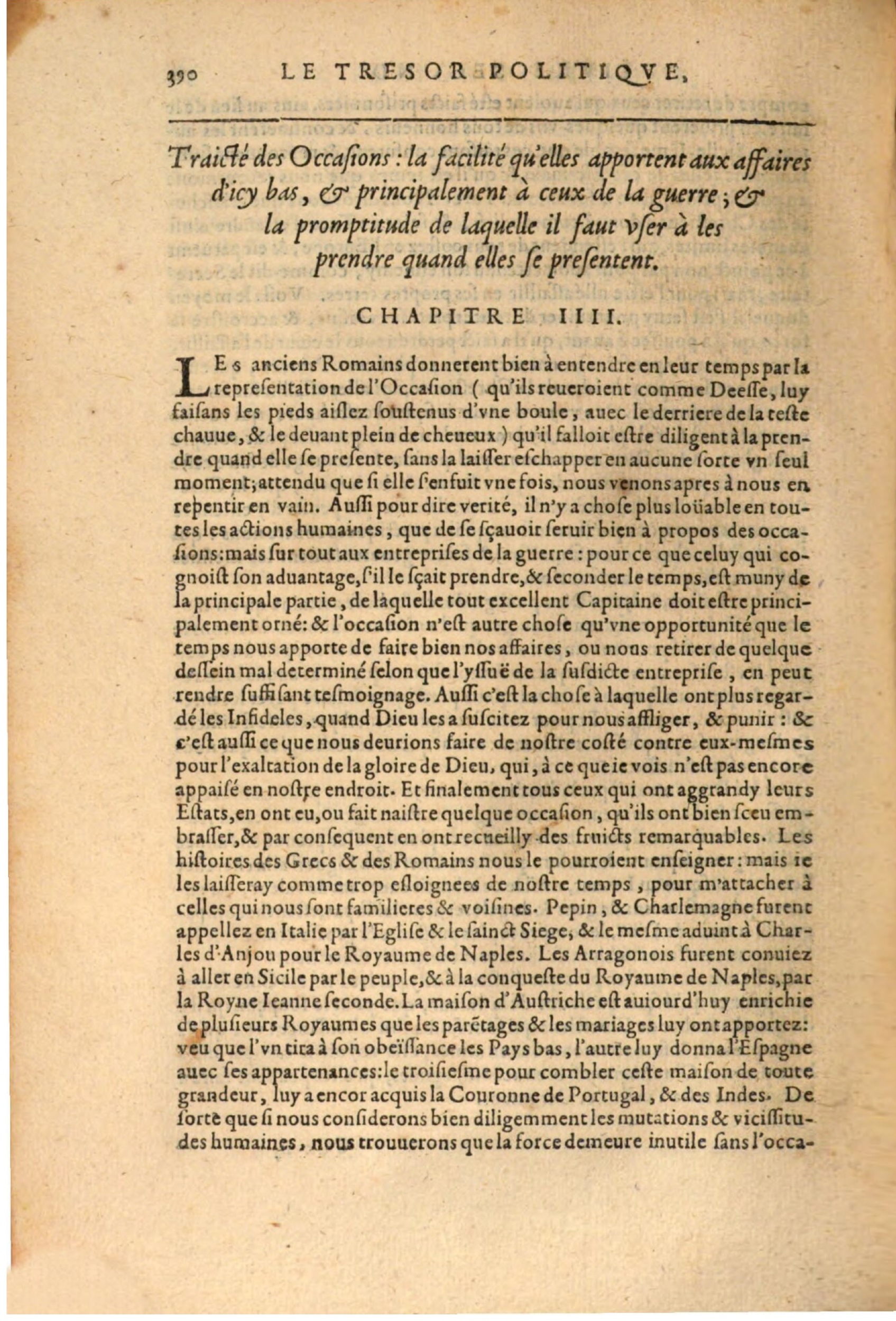 1611 - Pierre Chevalier - Trésor politique - BSB Munich