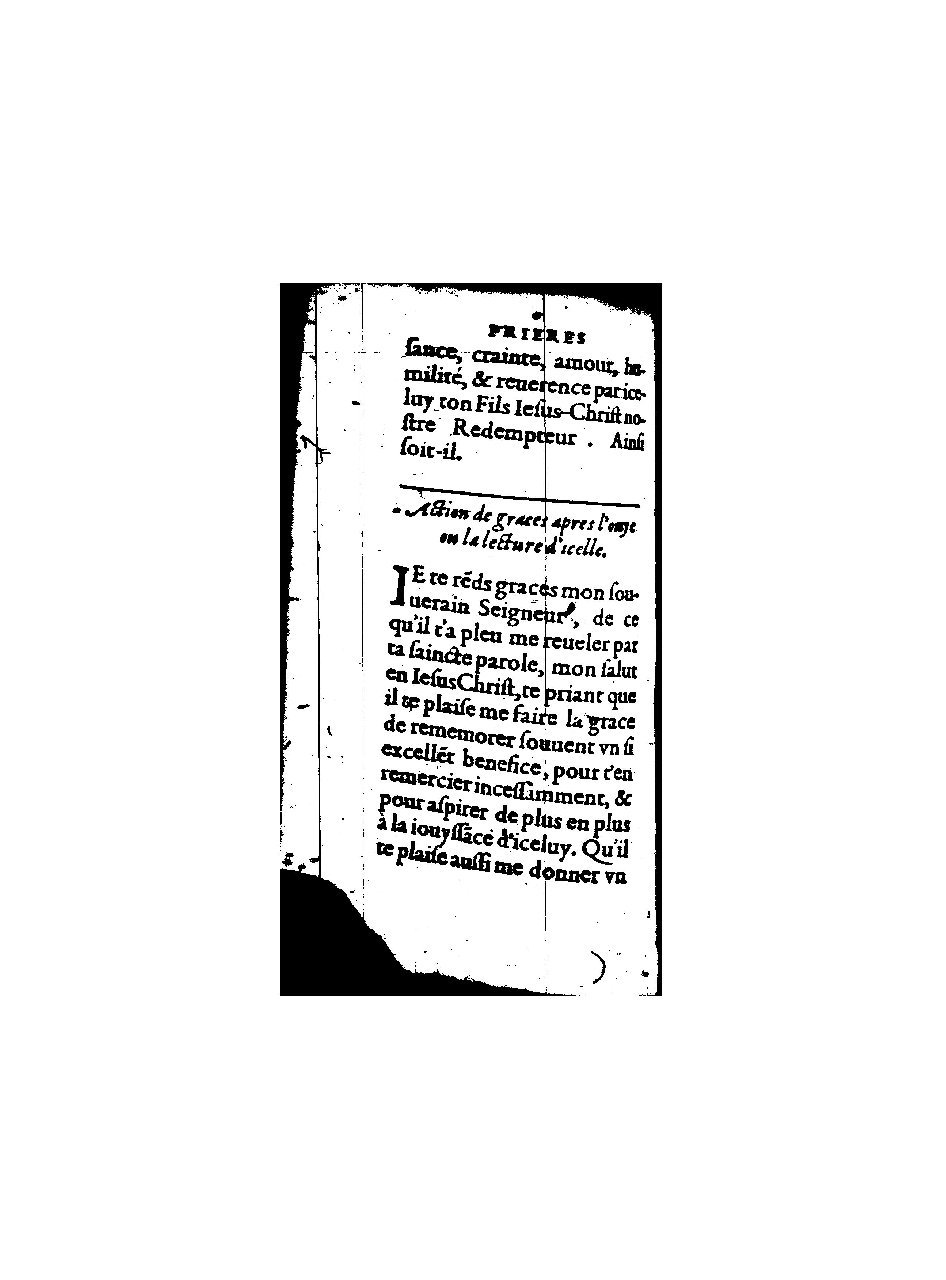 1596 - Guillaume Auvray - Trésor des prières, oraisons et instructions chrétiennes - BnF
