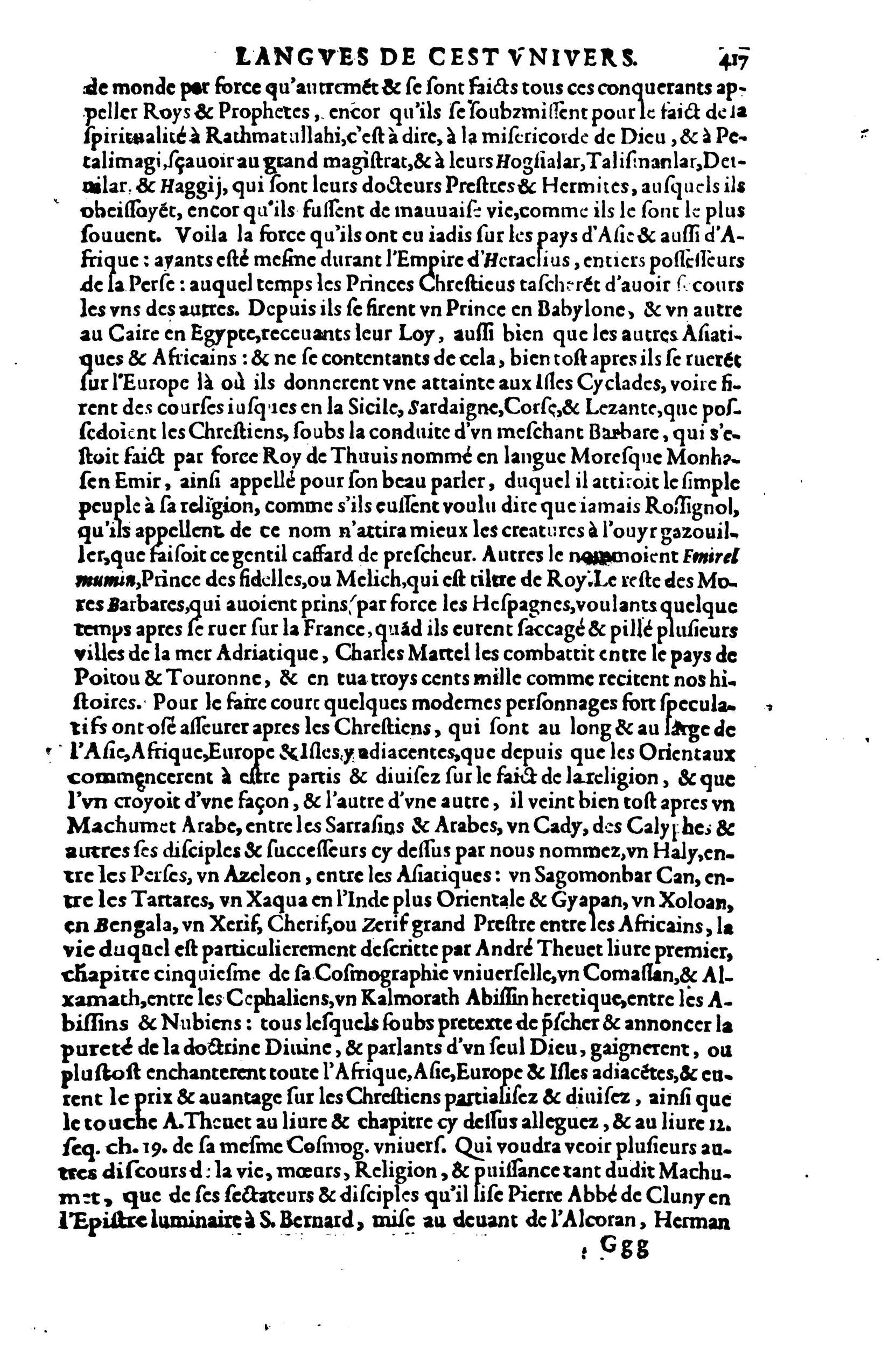 1608 - Nicolas Du Fossé - Trésor politique - BnF Tolbiac