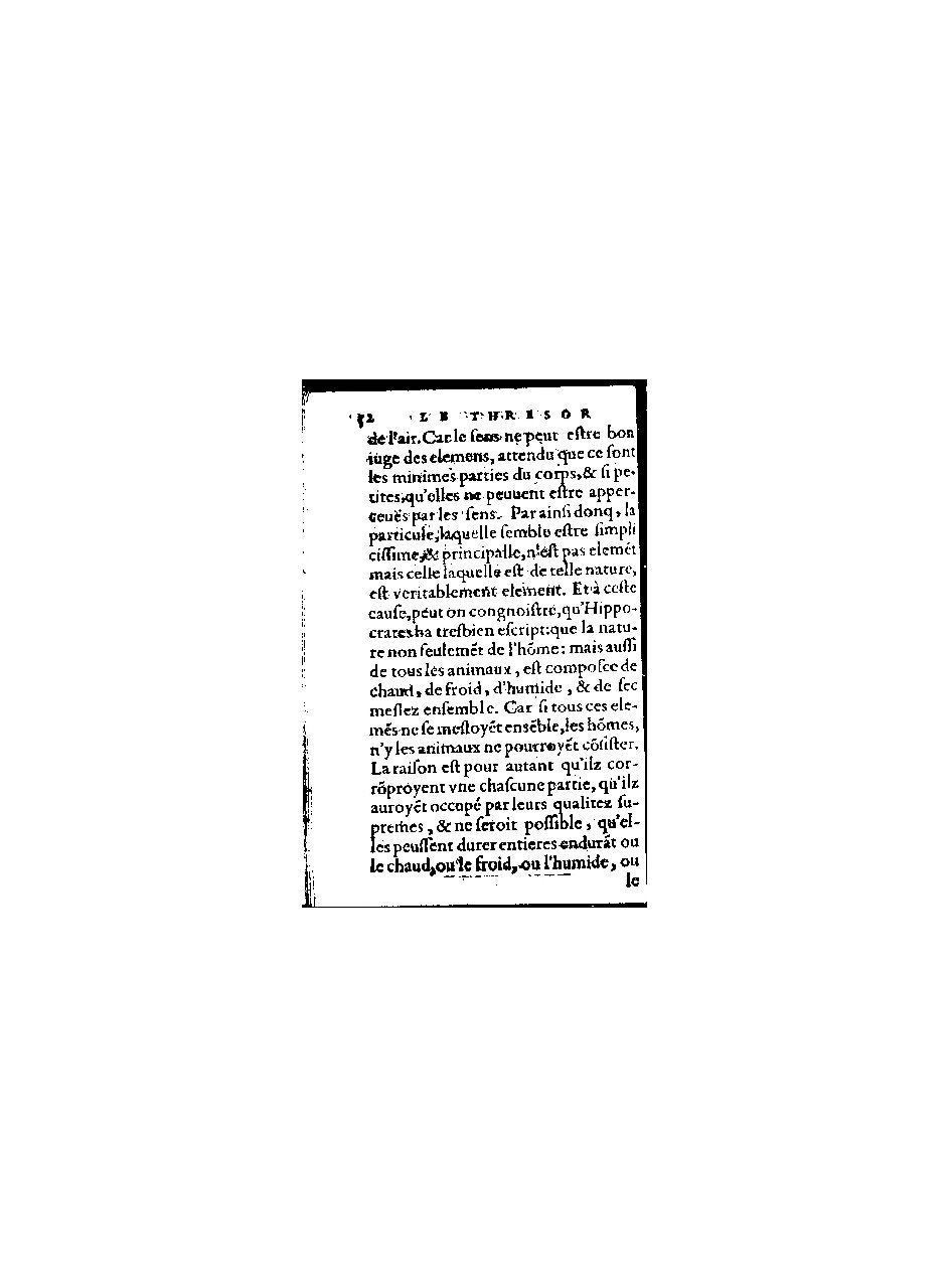 1578 - Benoît Rigaud - Trésor de médecine tant théorique que pratique - BnF