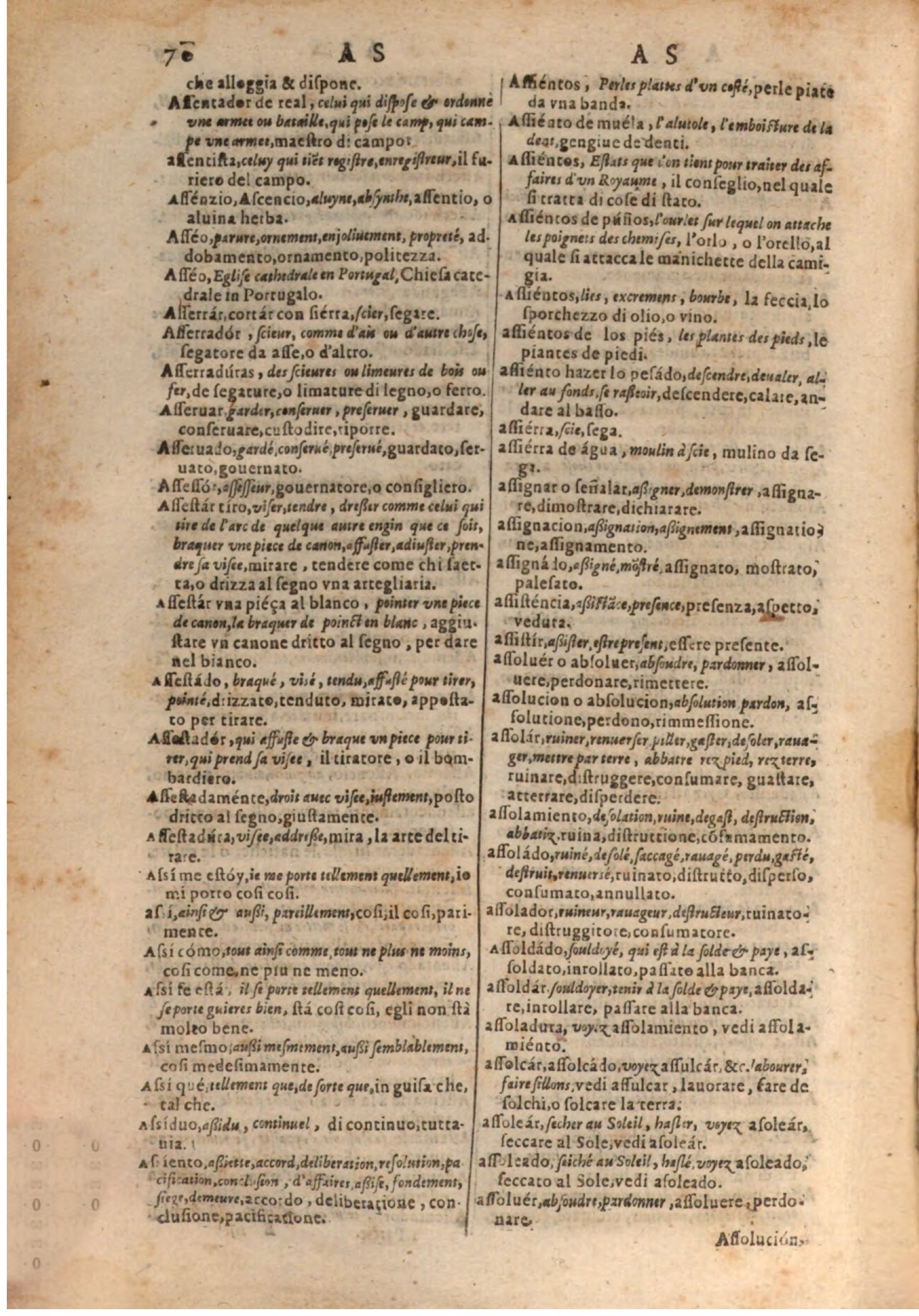 1637 - Jacques Crespin - Trésor des trois langues (Trois parties) - BSB Munich 1637 - Jacques Crespin - Trésor des trois langues (Trois parties) - BSB Munich