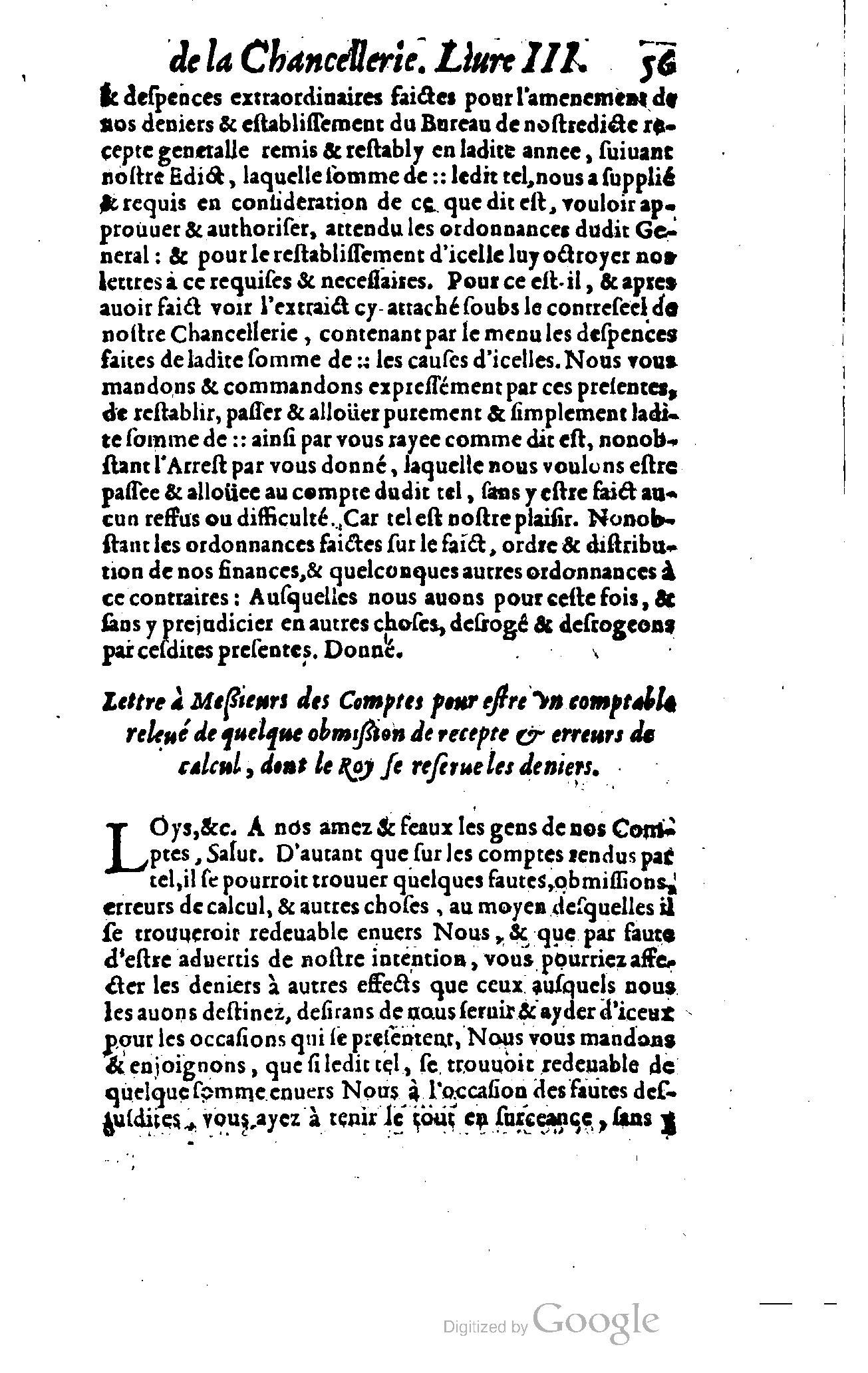 1614 - Jean Richer - Trésor du nouveau style et protocole de la chancellerie de France - BSB Munich