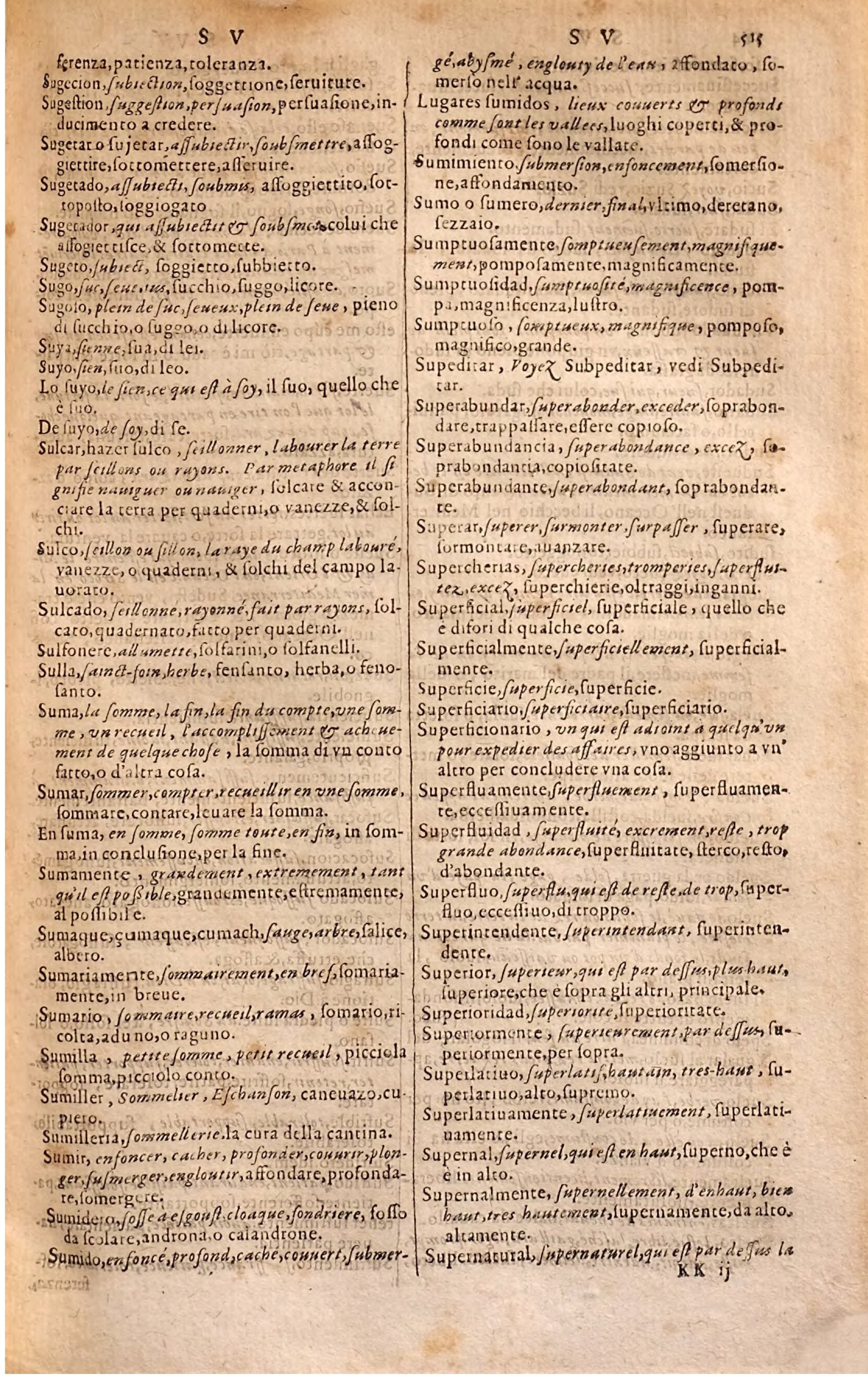 1627 - Jacques Crespin - Trésor des trois langues - Regensburg