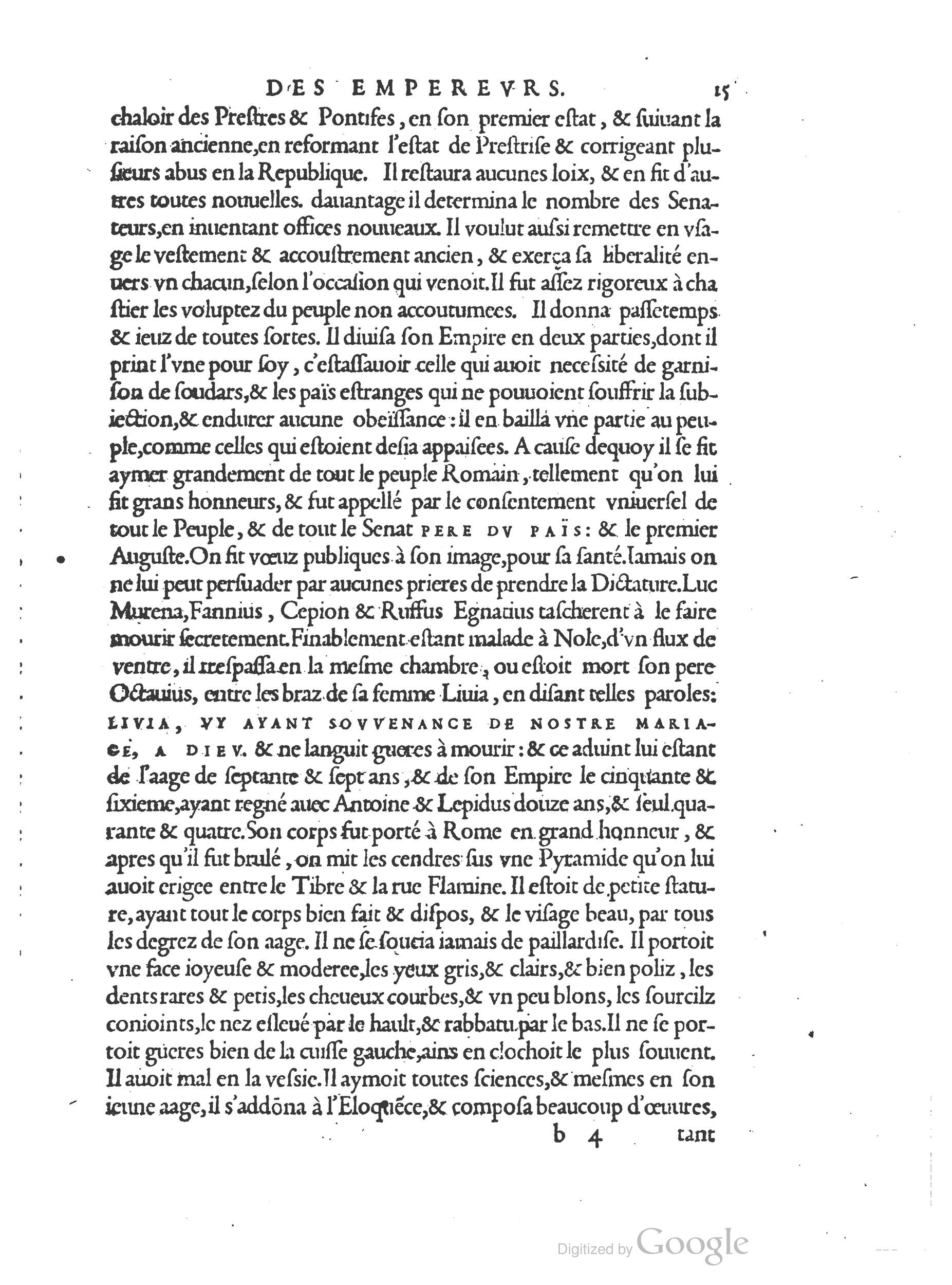 1553 - Jacopo Strada et Thomas Guérin - Épitome du Trésor des antiquités - BM Lyon