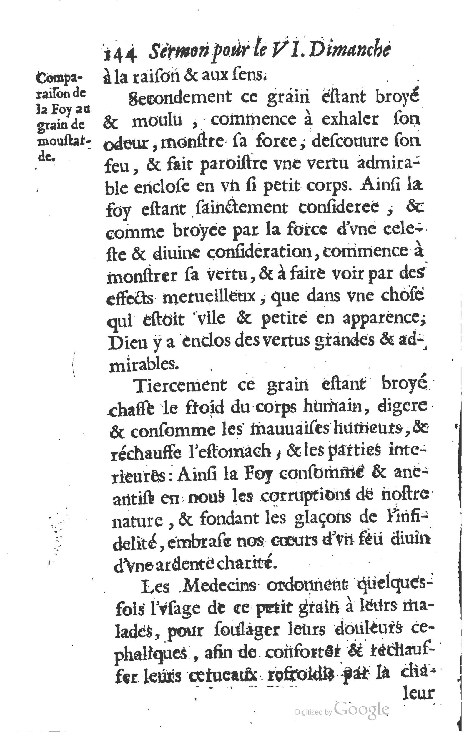 1629 - Manassés de Préaulx - Sermons ou Trésors de la piété chrétienne - BM Lyon