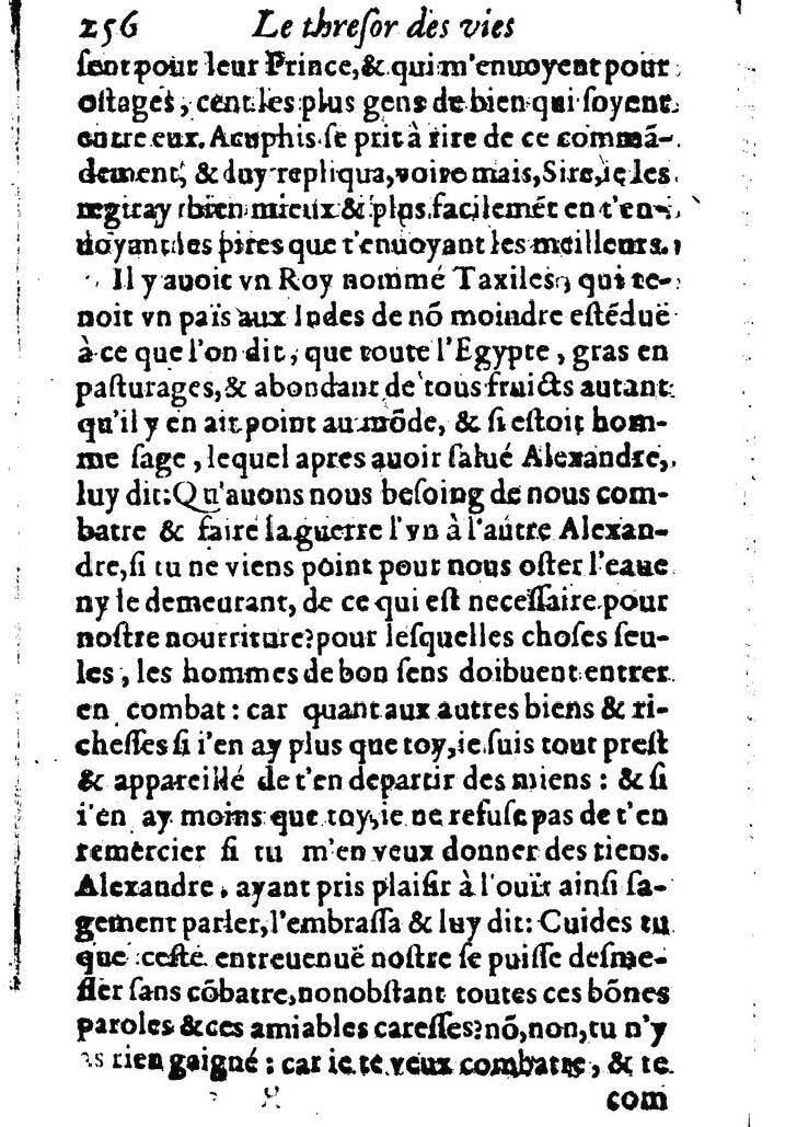 1611 - Pierre Rigaud - Trésor des vies de Plutarque - BM Lyon