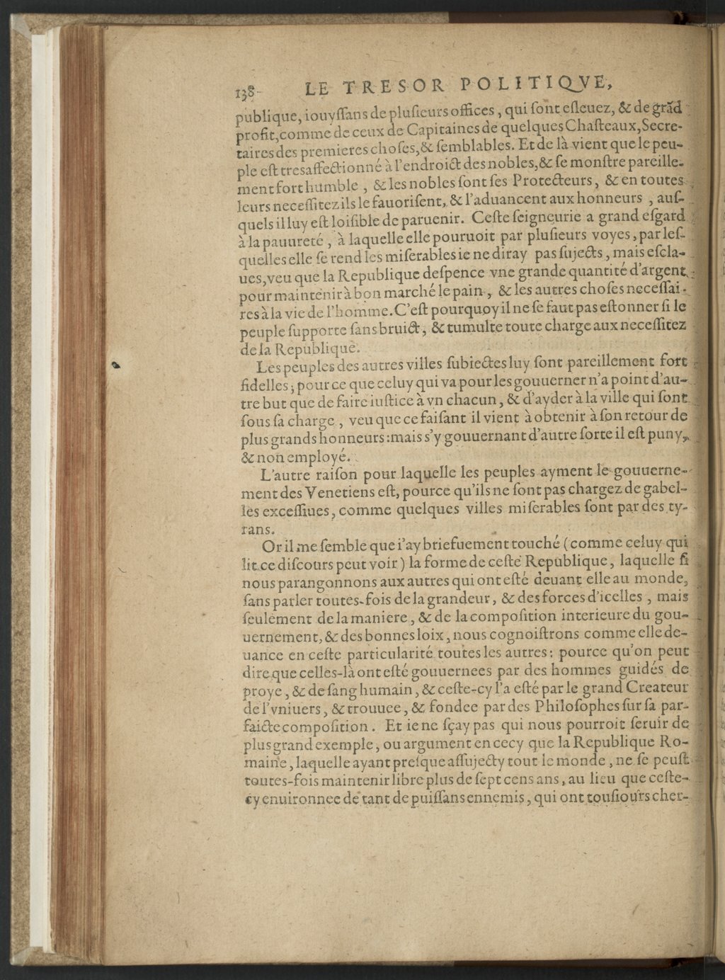 1608 - Nicolas Du Fossé - Trésor politique - BnF Tolbiac