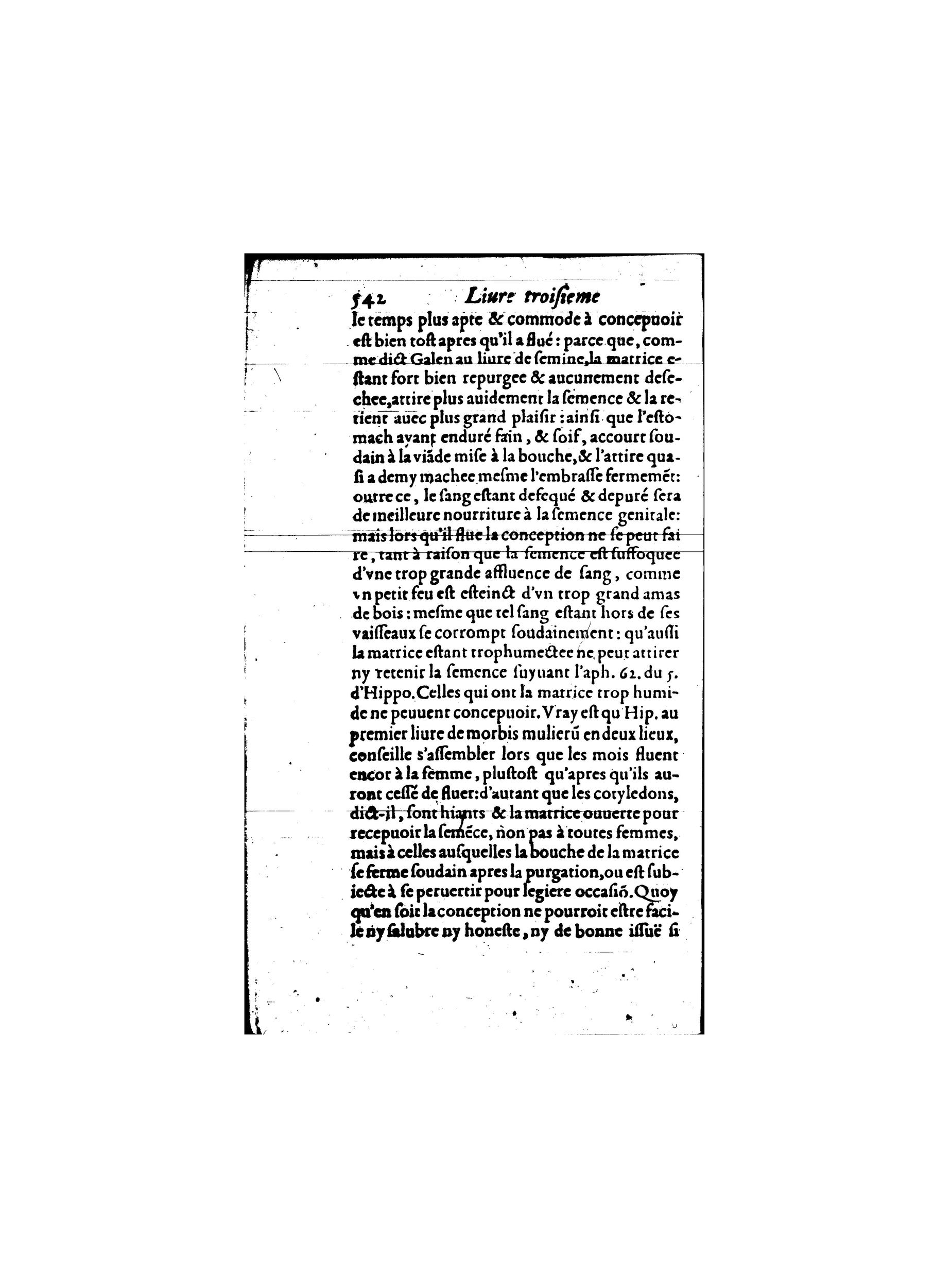 1587 - Jacques du Puis - Trésor des remèdes secrets pour les maladies des femmes - BnF