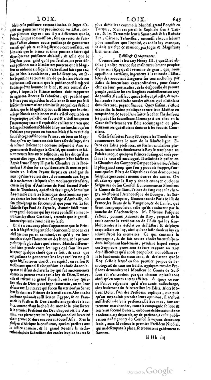 1629 - Veuve Nicolas Buon - Trésor du droit français (29620 T. 2) - BM Lyon