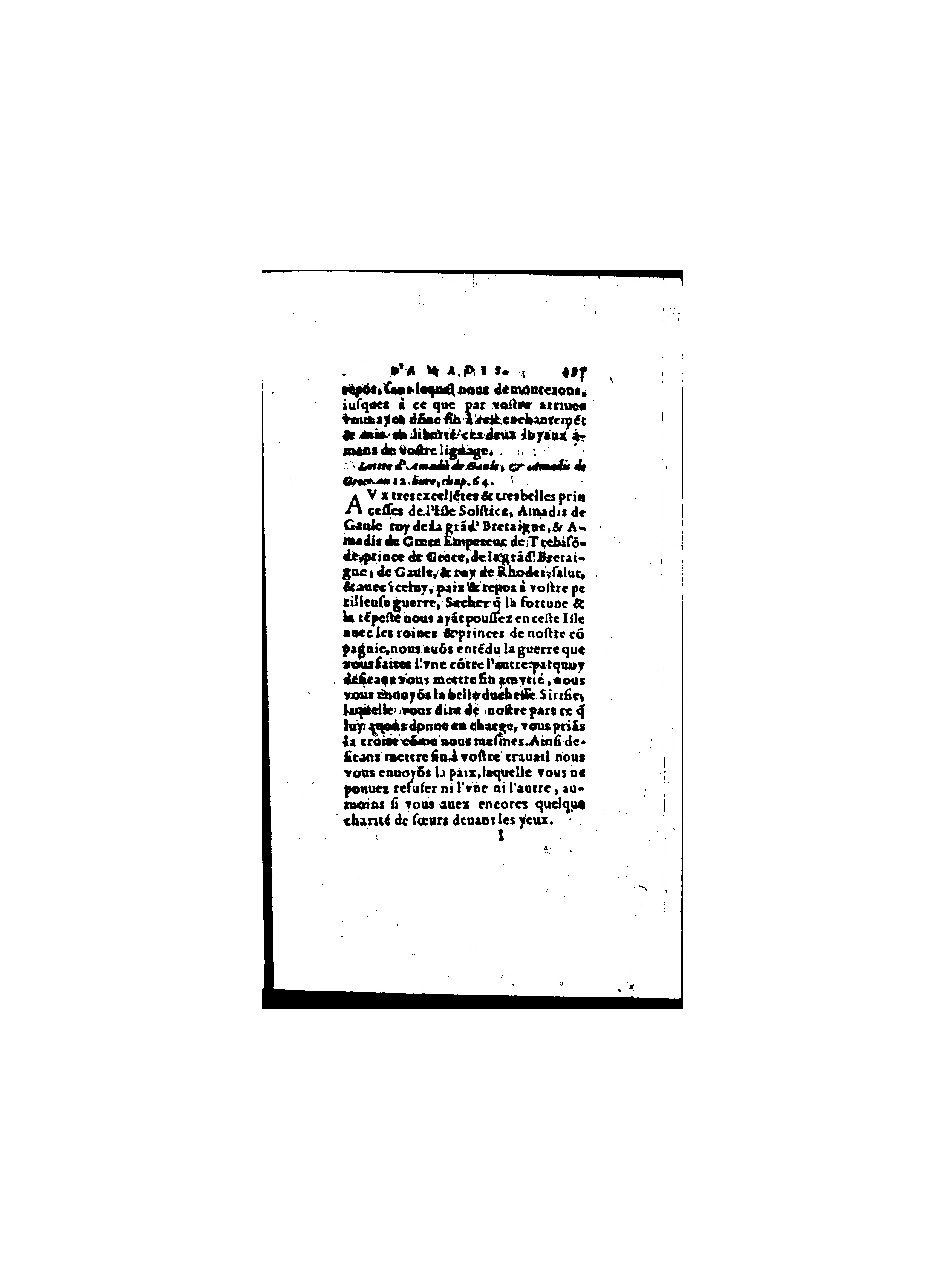 1571 - Jean Huguetan - Trésor des Amadis - BnF