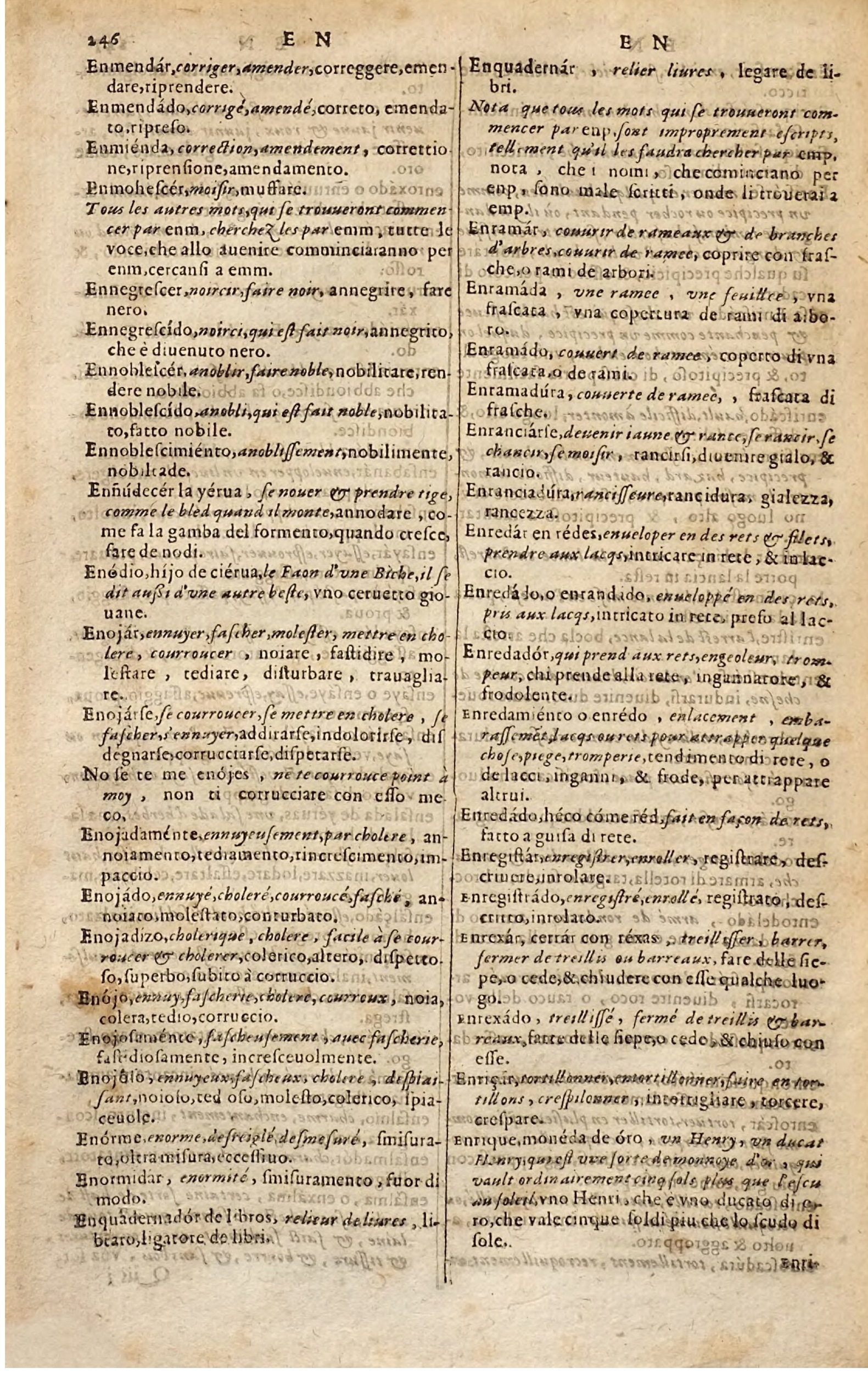 1627 - Jacques Crespin - Trésor des trois langues - Regensburg