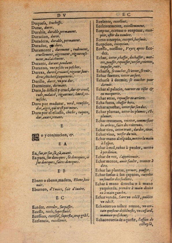 1607 - Marc Orry - Trésor des deux langues espagnole et française (Première et Seconde parties) - ÖNB Wien