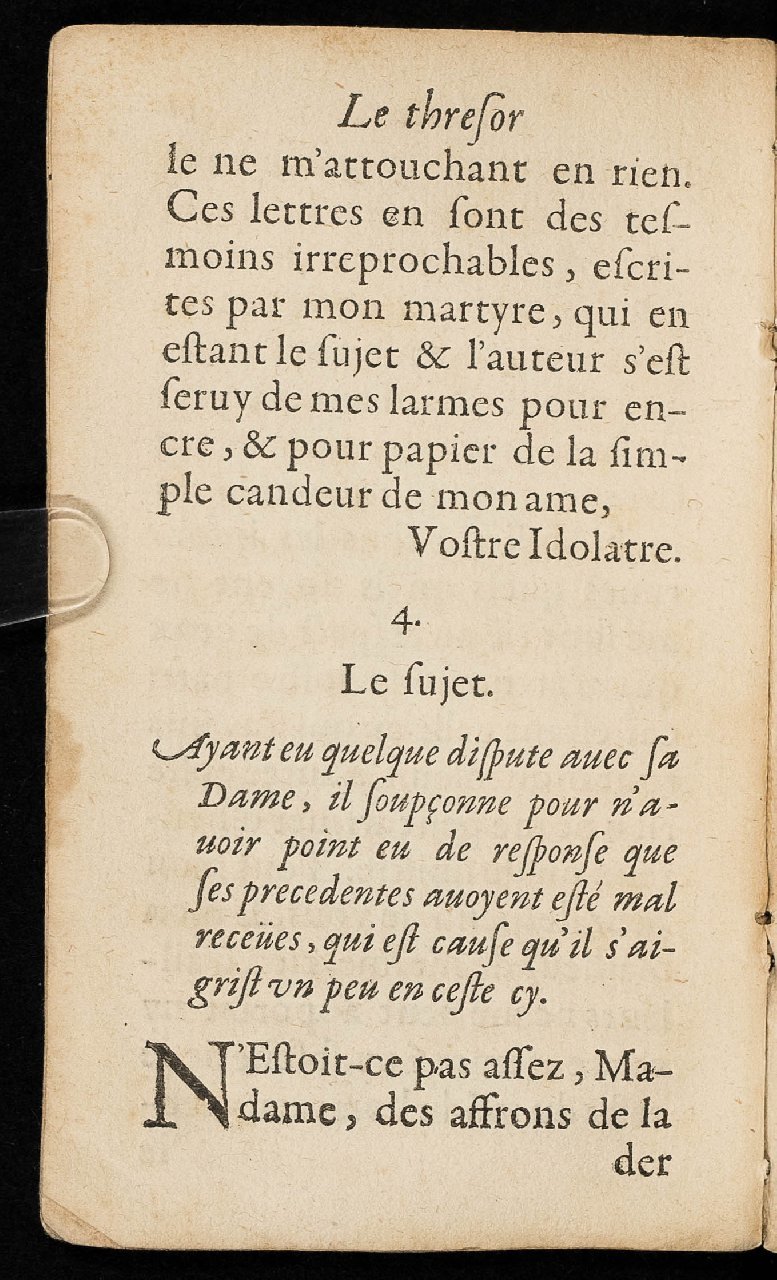 1597 - Thibaud Ancelin - Trésor d’amour - Stuttgart