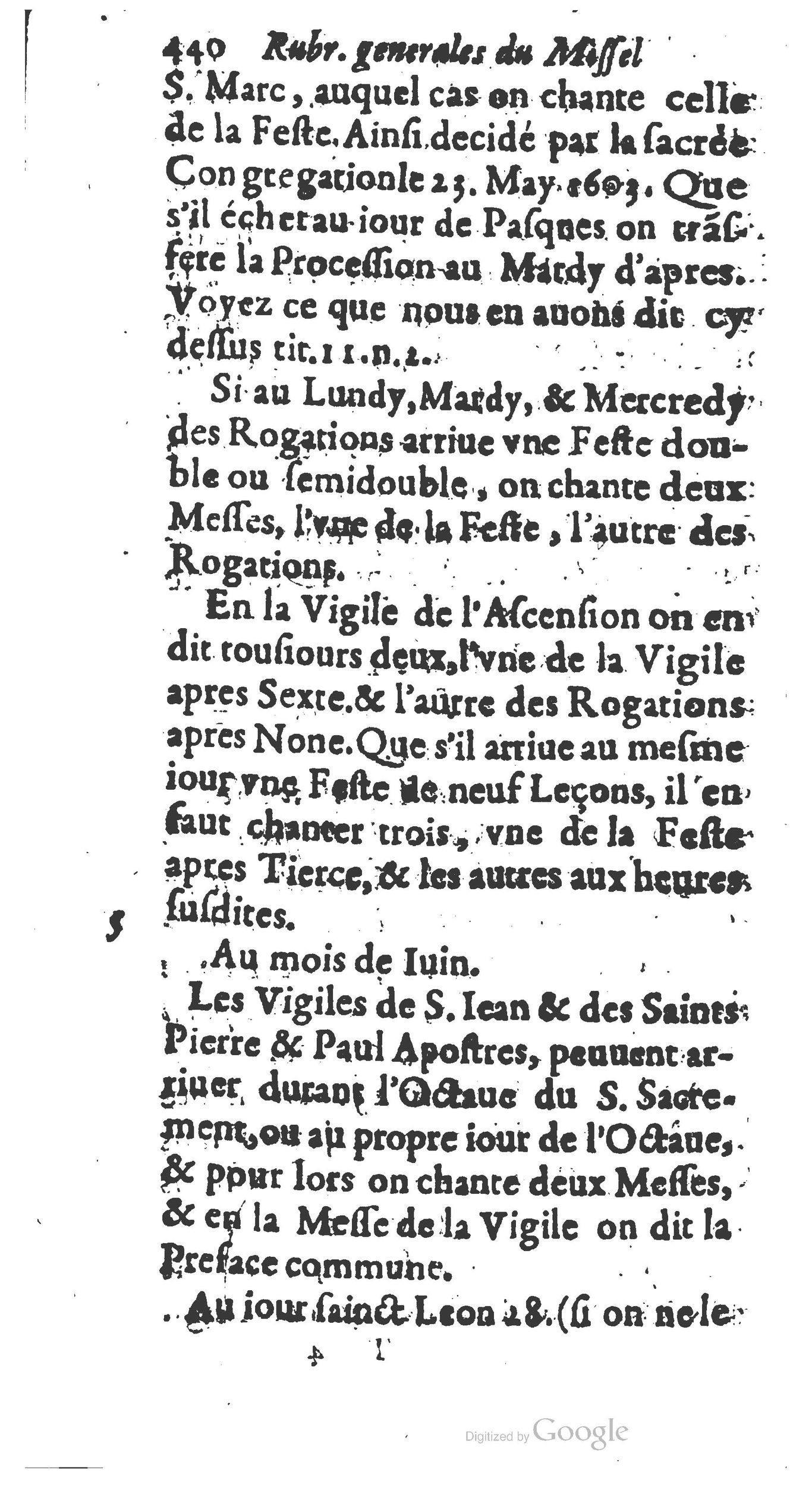 1651 - Jean Guillermet - Abrégé du trésor des cérémonies ecclésiastiques - BM Lyon
