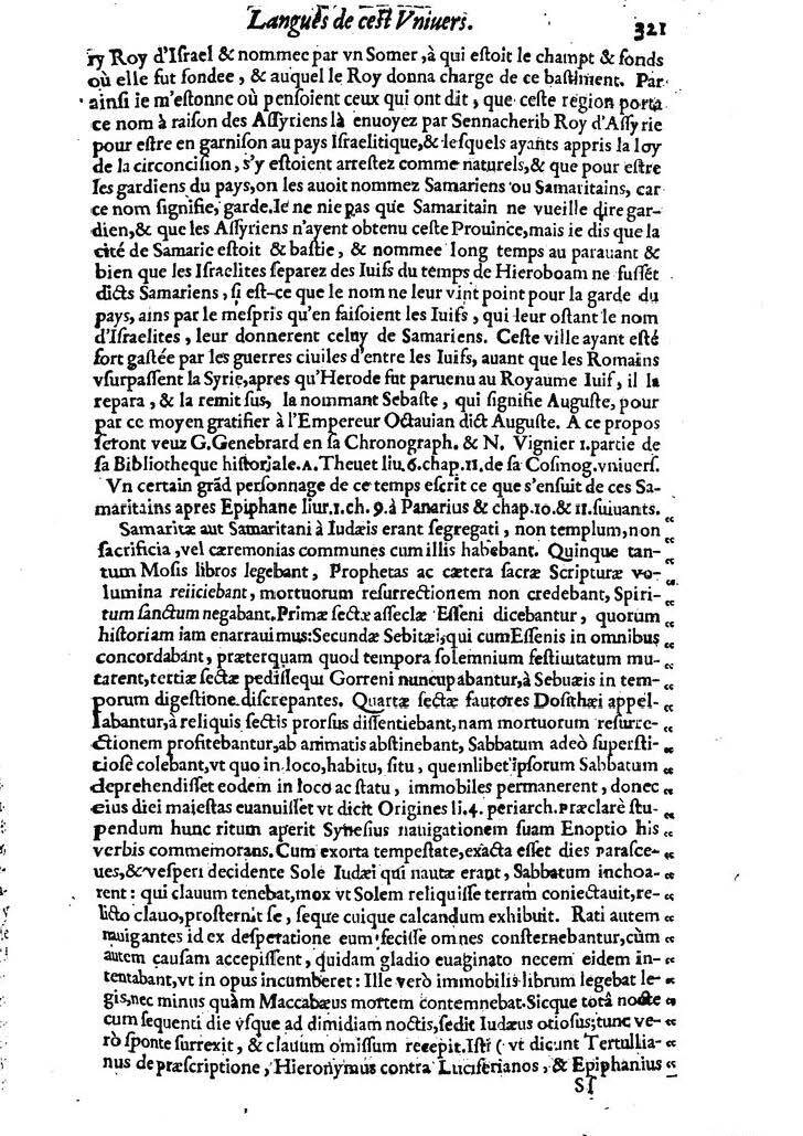 1613 - Matthieu Berjon - Trésor de l’histoire des langues de cet univers - BM Lyon