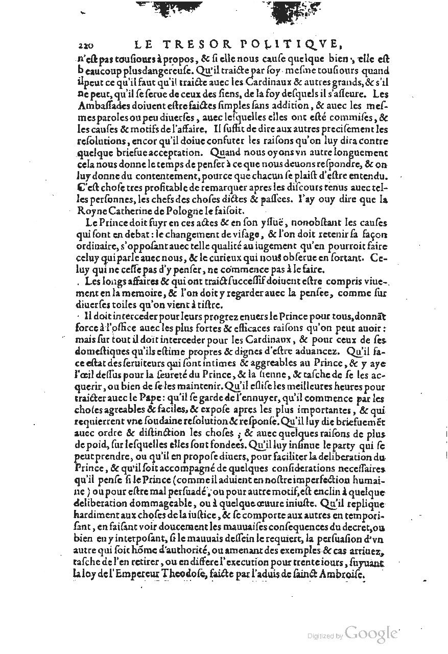1611 - Pierre Chevalier - Trésor politique - UGent