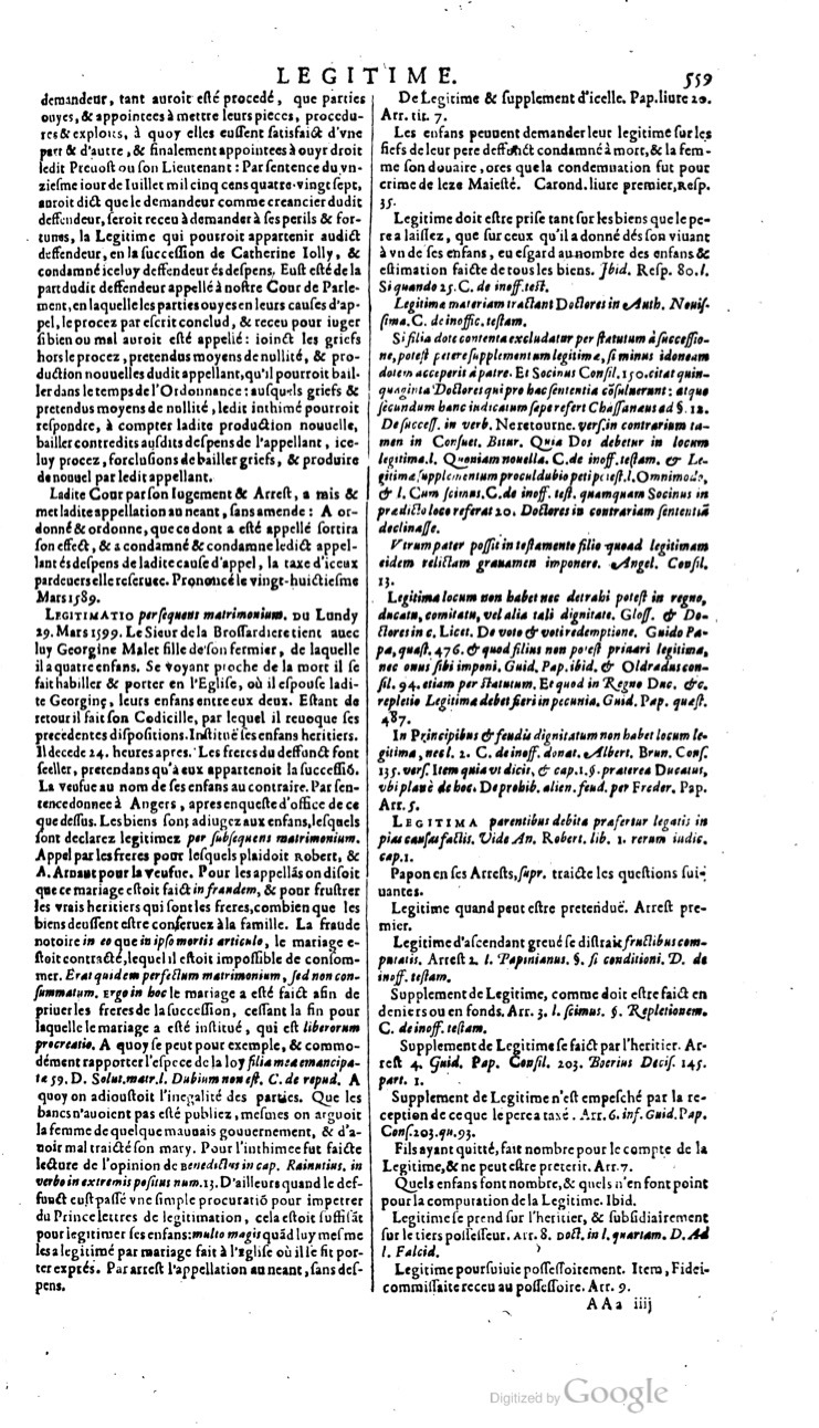 1629 - Veuve Nicolas Buon - Trésor du droit français (21754 T. 2) - BM Lyon 1629 - Veuve Nicolas Buon - Trésor du droit français (21754 T. 2) - BM Lyon