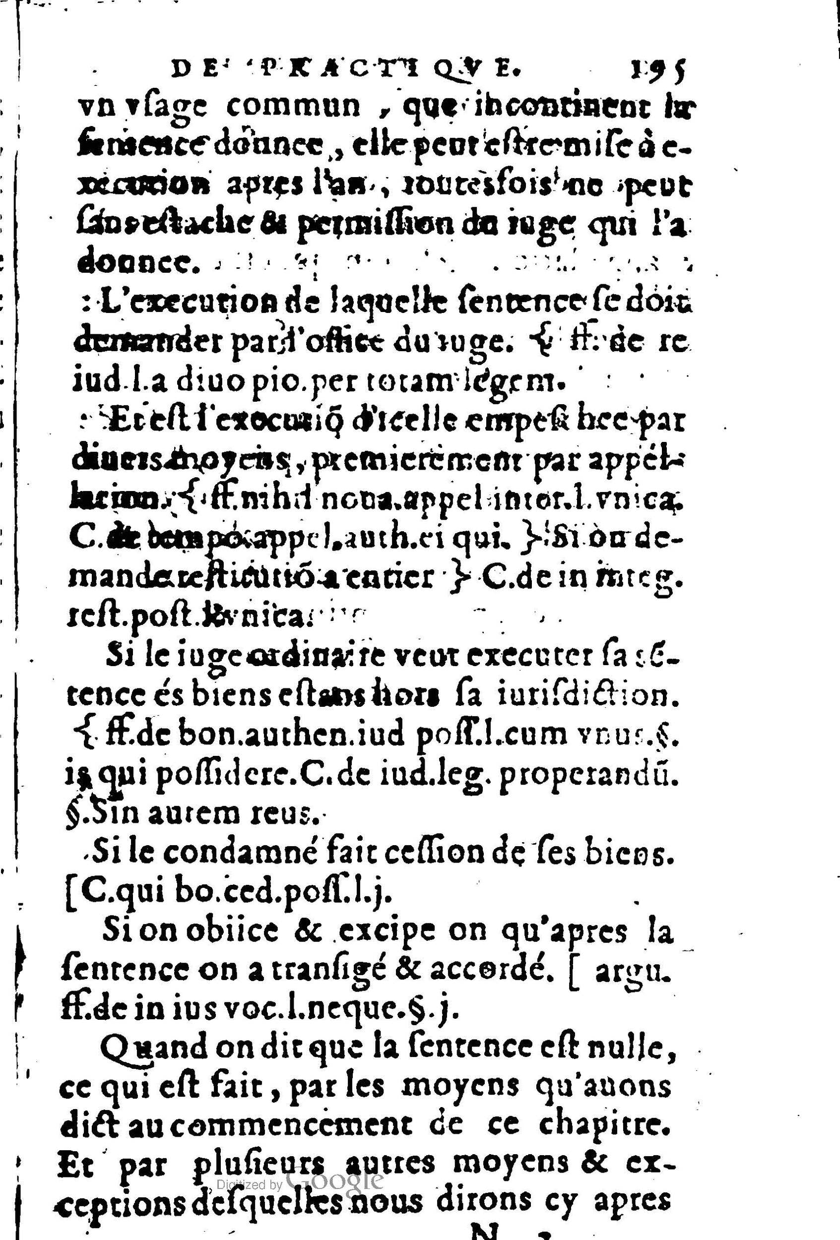 1605 - Pierre Rigaud - Trésor de pratique pour les juges - BM Lyon 1605 - Pierre Rigaud - Trésor de pratique pour les juges - BM Lyon