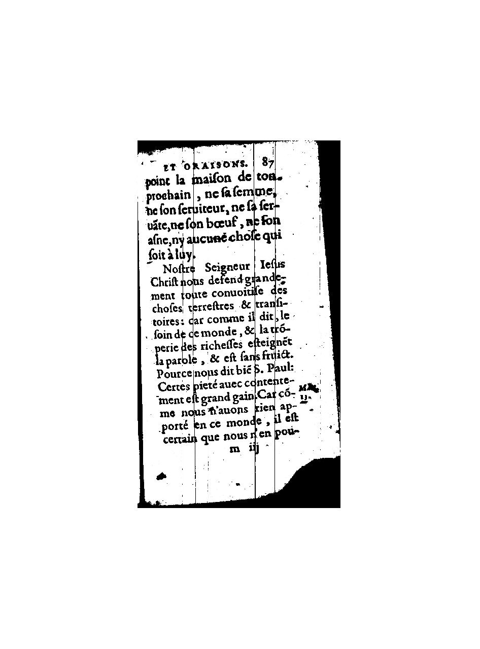 1596 - Guillaume Auvray - Trésor des prières, oraisons et instructions chrétiennes - BnF