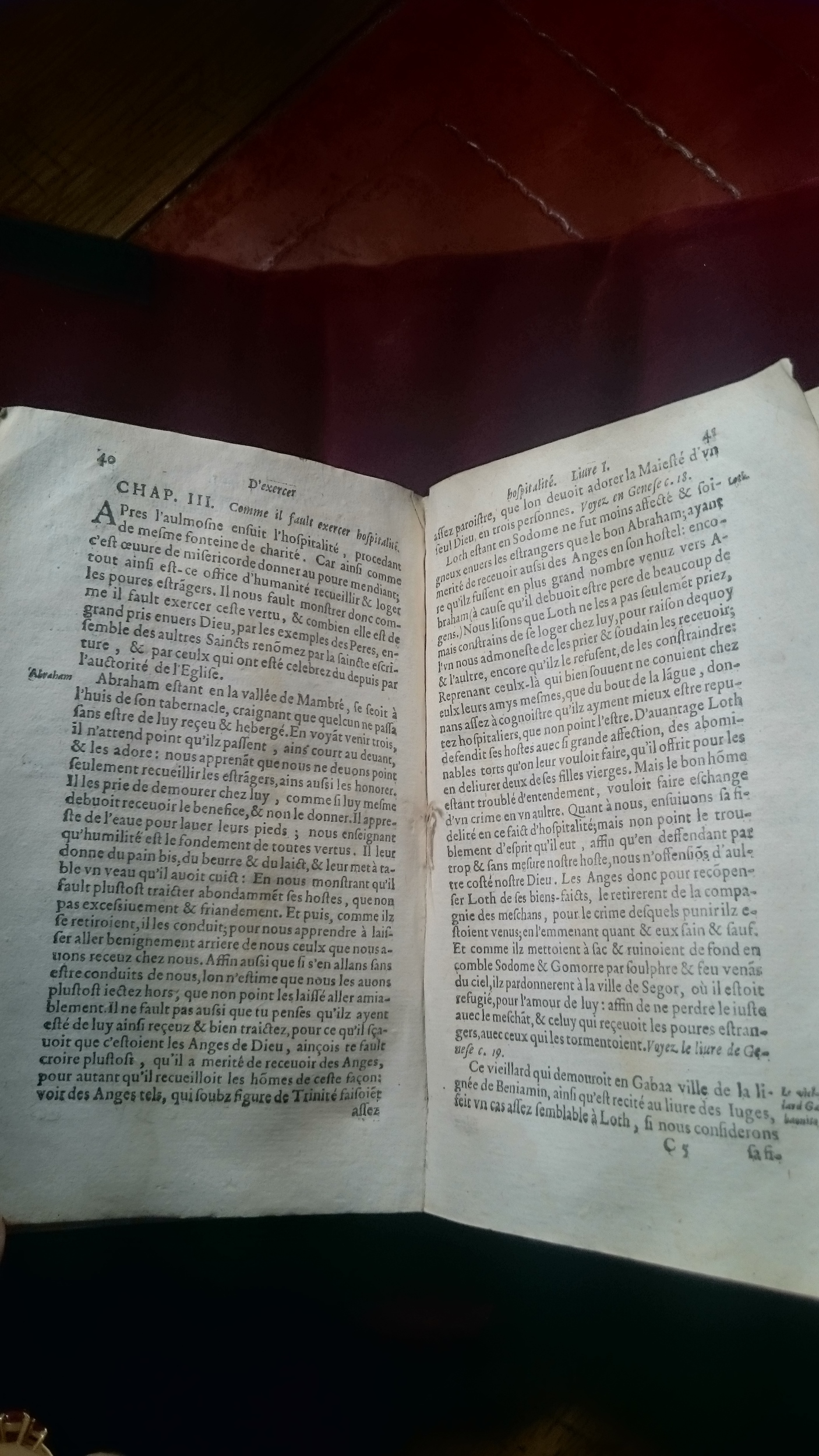 1596 - Jean Bogart - Trésor des faits et dits mémorables des hommes saints et illustres - BM Amiens