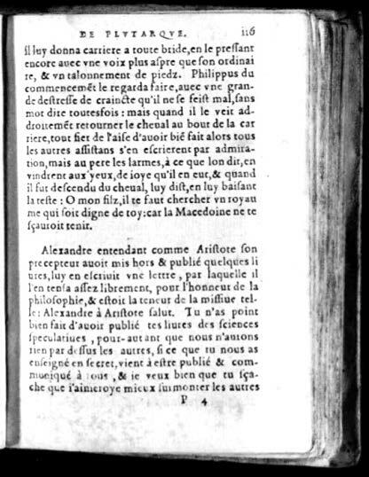 1574 - Benoît Rigaud - Trésor des vies de Plutarque - Avignon