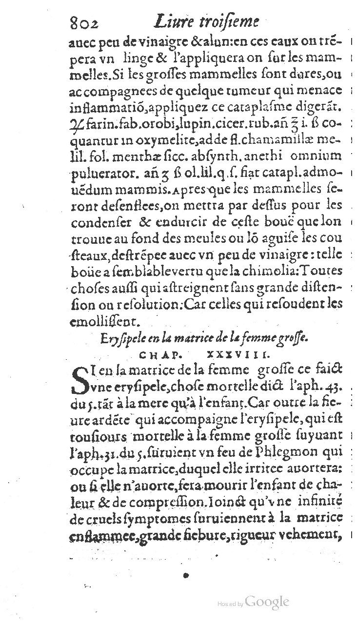 1585 - Jacques du Puis - Trésor des remèdes secrets pour les maladies des femmes - BnF