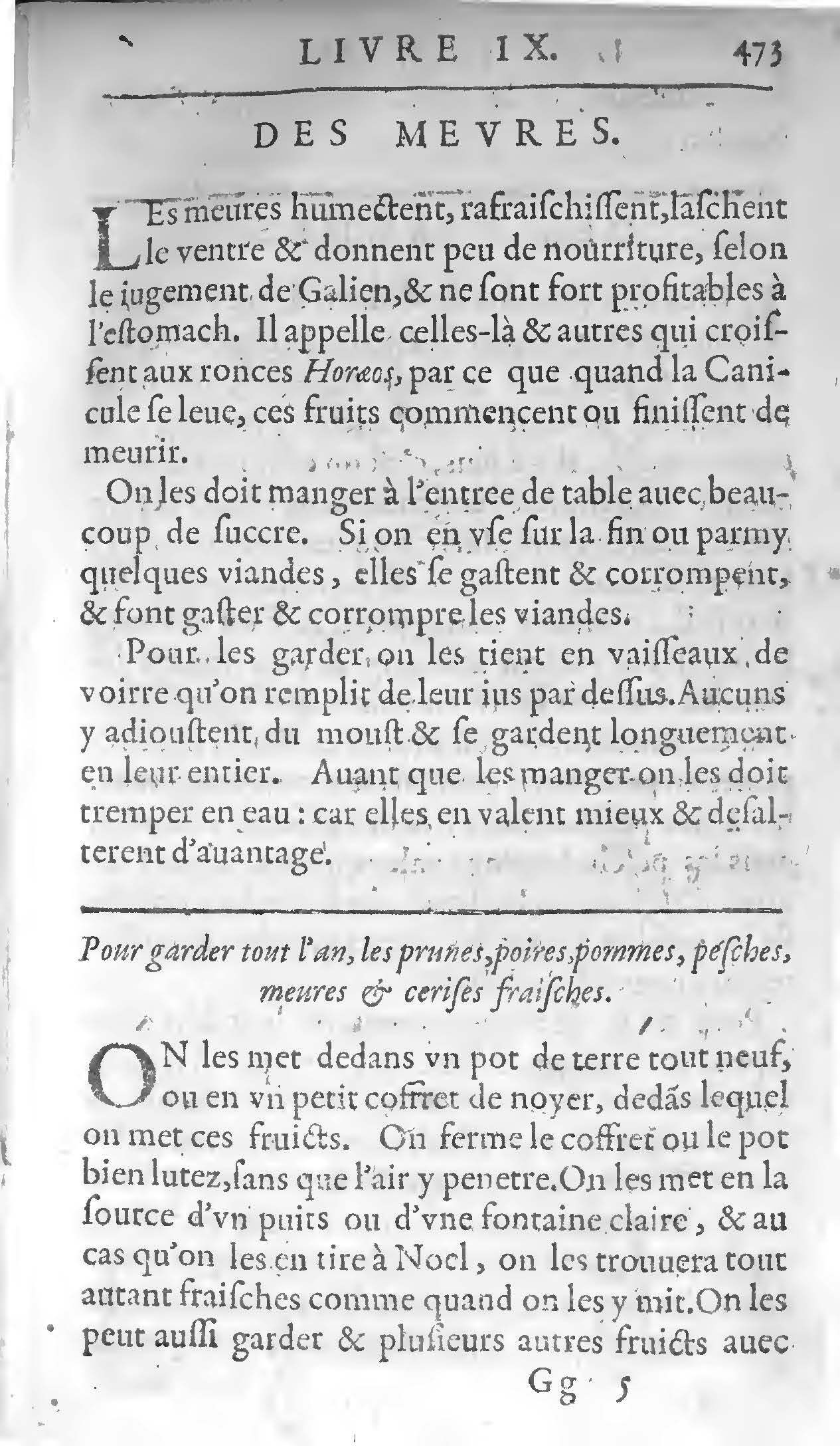 1607 - Étienne Servain et Jean Antoine Huguetan - Trésor de santé ou ménage de la vie humaine - BIU Santé