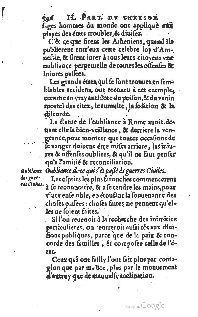 1610 - Louis Coste - Trésor de l’éloquence française (Seconde partie) - BM Lyon