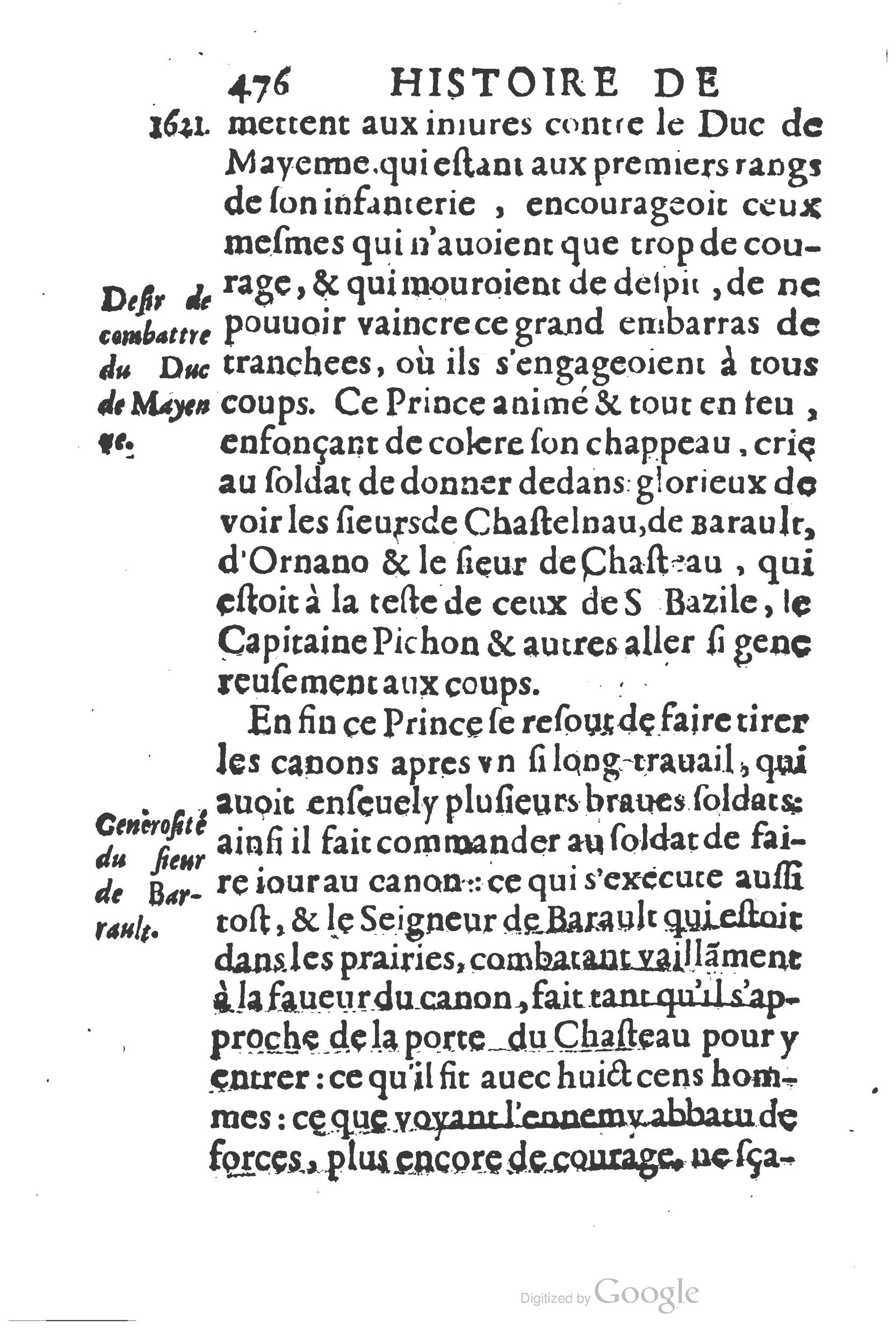 1626 - Joseph Bouillerot - Trésor de l’histoire générale de notre temps - BSB Munich