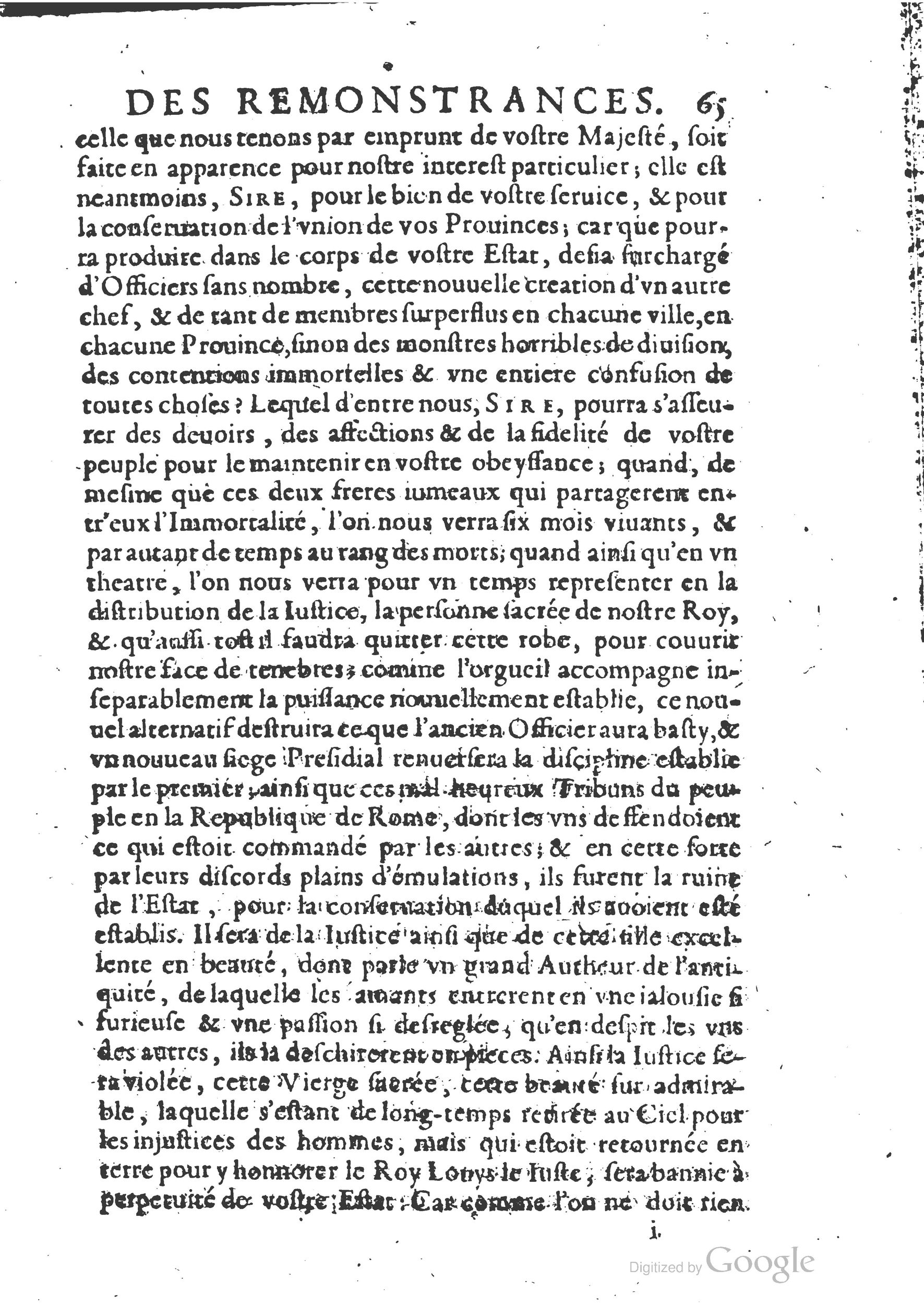 1654 - Michel Bobin - Trésor des harangues, remontrances et oraisons funèbres - BM Lyon