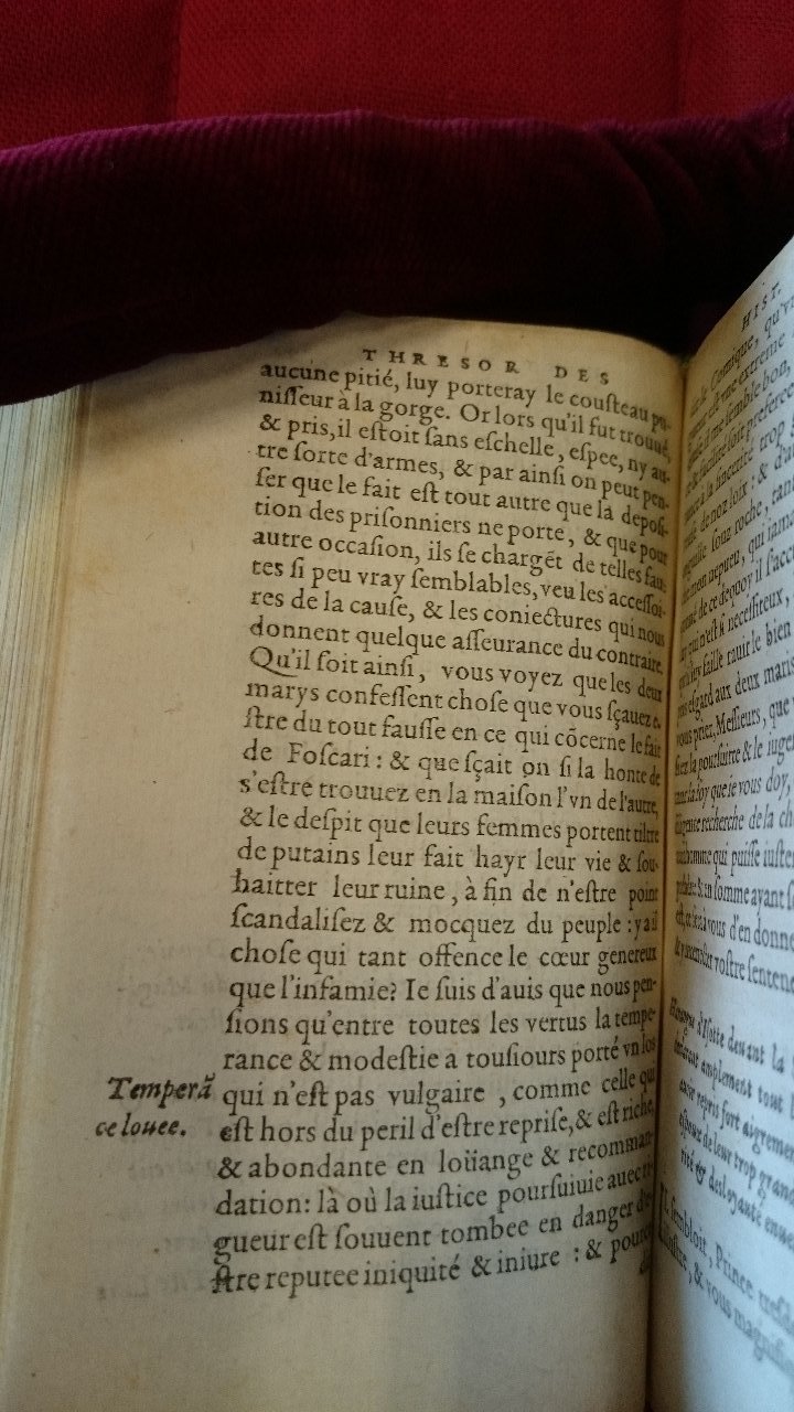 1581 - Pierre Le Voirier et Gervais Mallot - Trésor des histoires tragiques - BnF Richelieu
