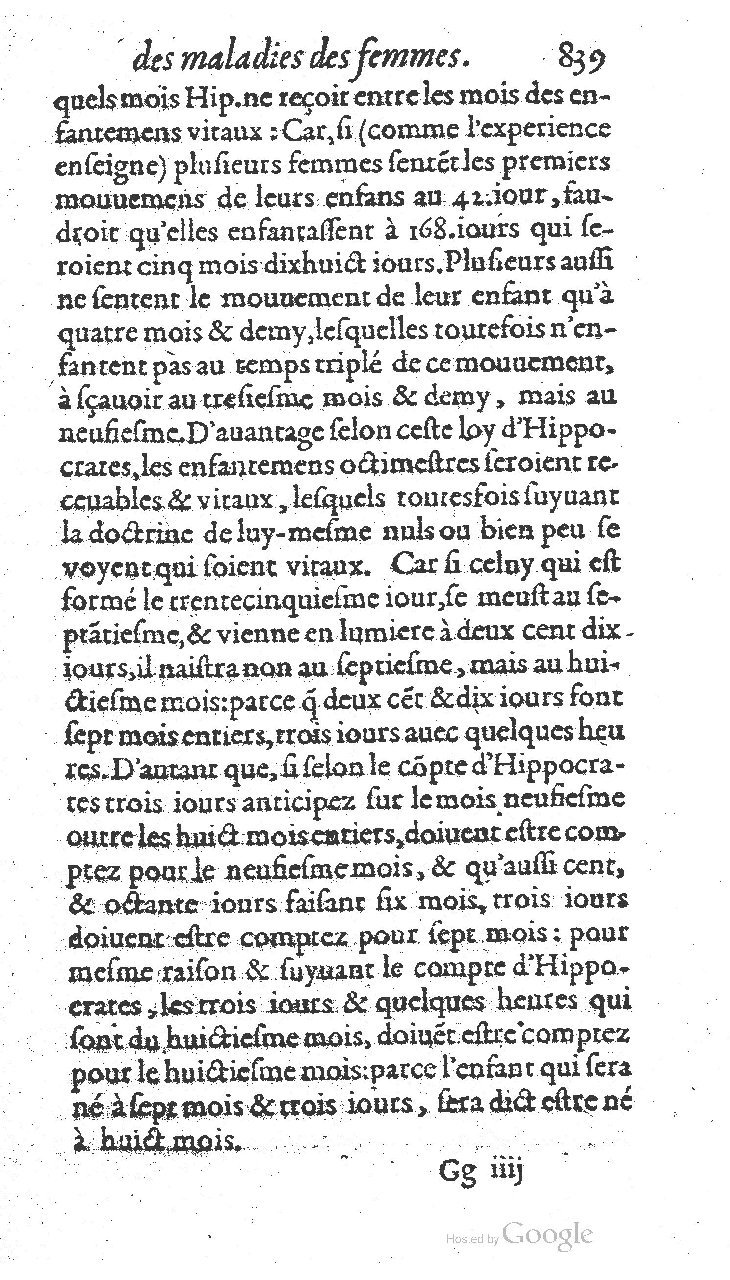 1585 - Jacques du Puis - Trésor des remèdes secrets pour les maladies des femmes - BnF