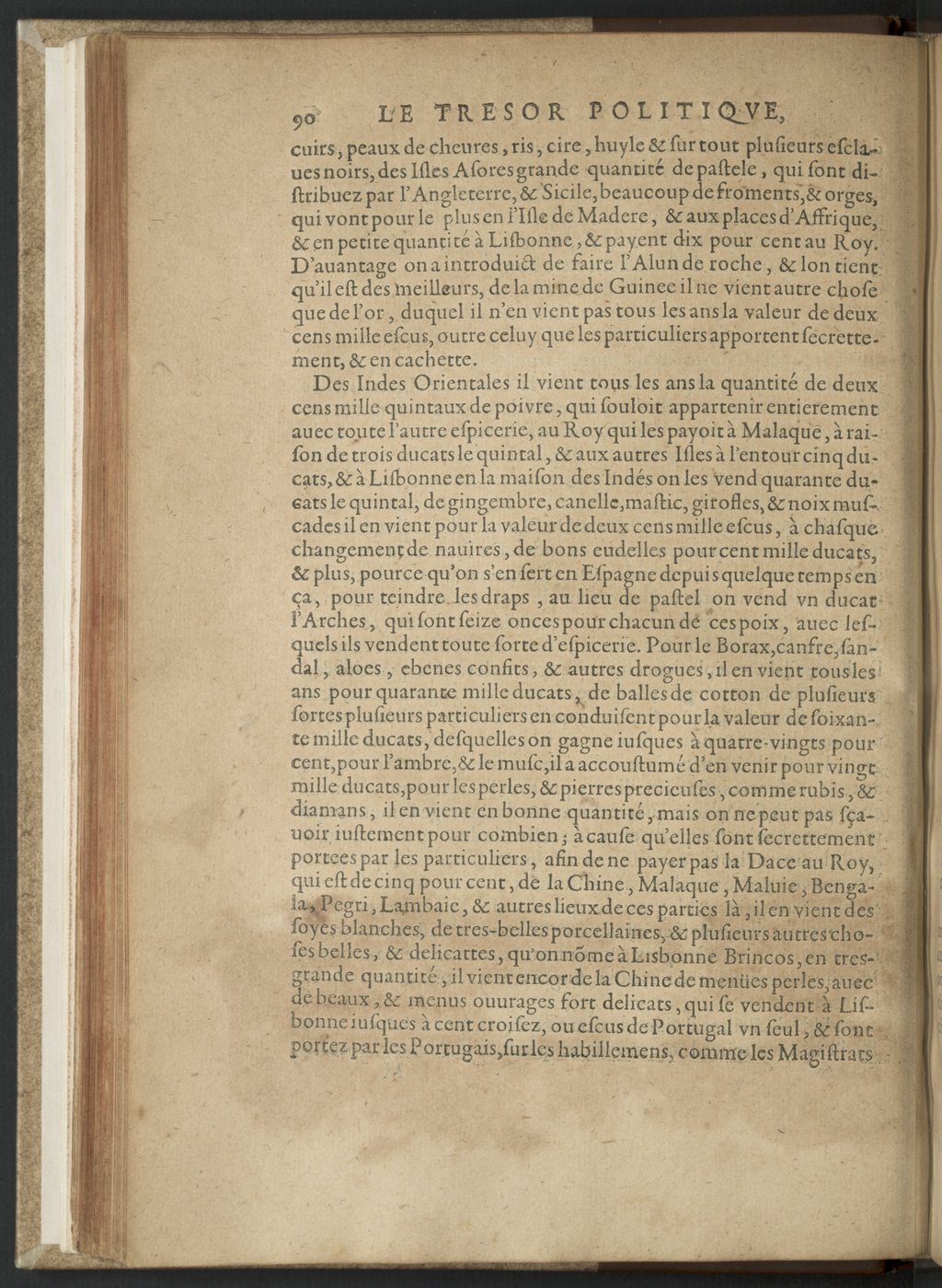 1608 - Nicolas Du Fossé - Trésor politique - BnF Tolbiac