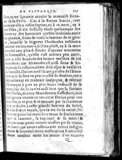 1574 - Benoît Rigaud - Trésor des vies de Plutarque - Avignon