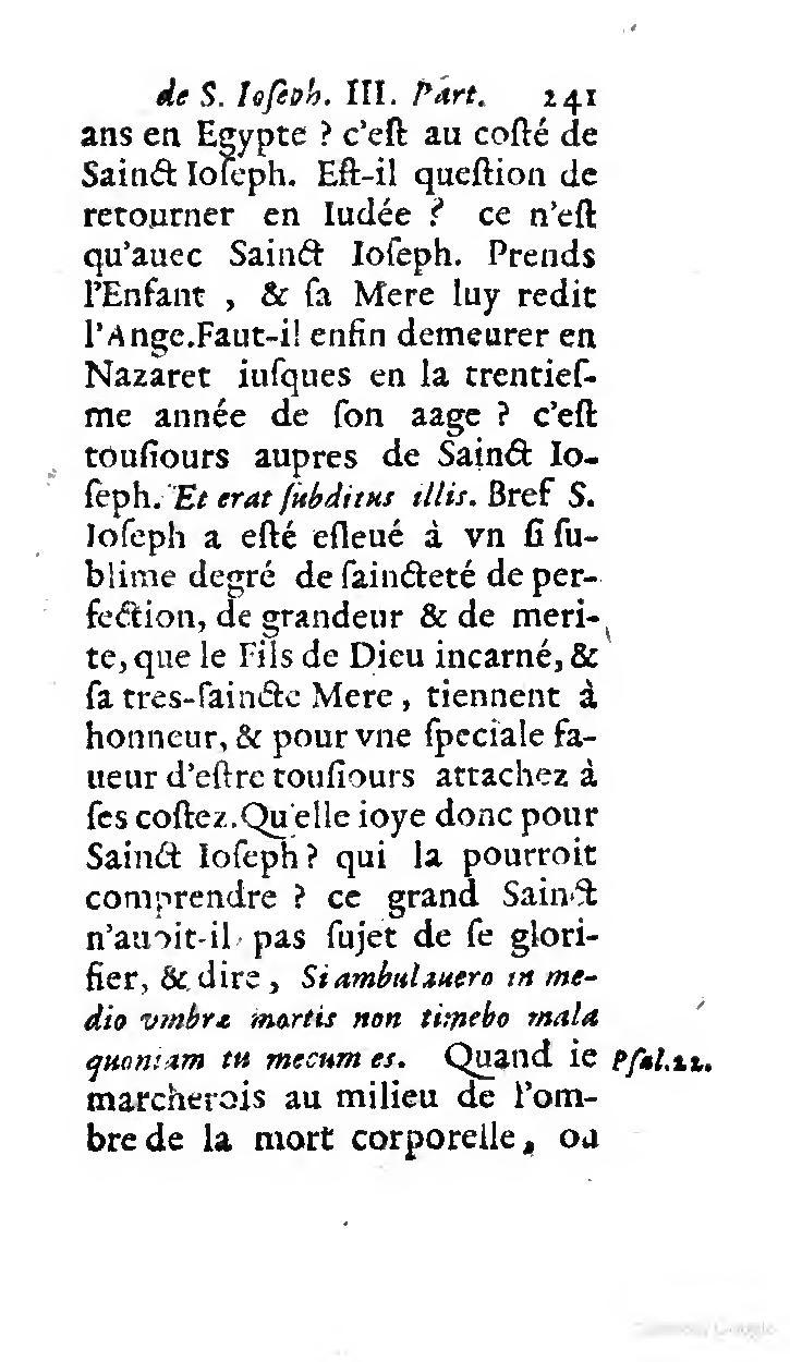 1646 - Jean Piot - Trésor inestimable de Saint-Joseph - BNC Rome
