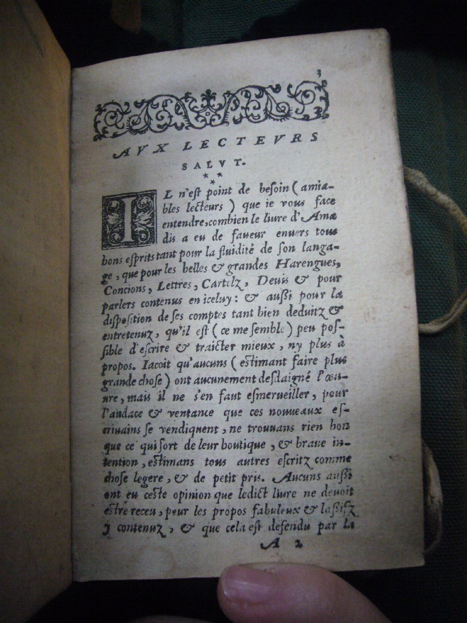 1567 - Jean Pygot - Trésor des Amadis - BnF Arsenal