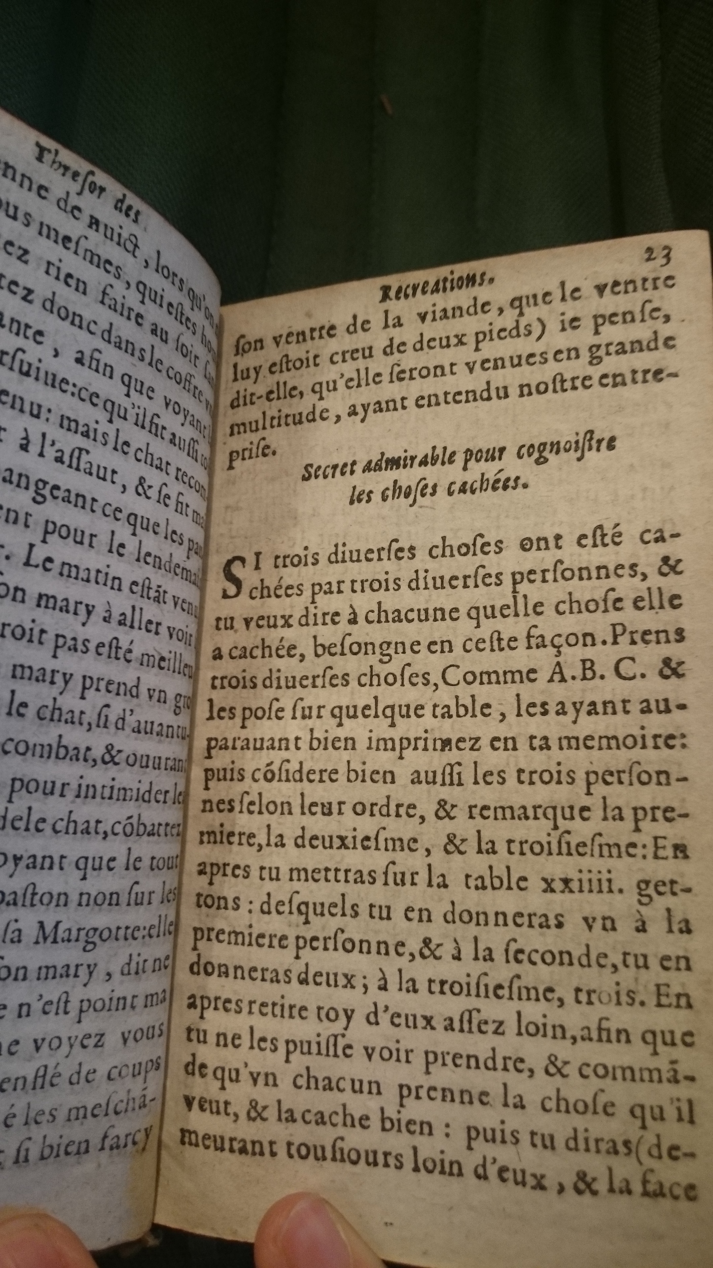 1637 - David Ferrand - Trésor des récréations - BnF Arsenal 1637 - David Ferrand - Trésor des récréations - BnF Arsenal