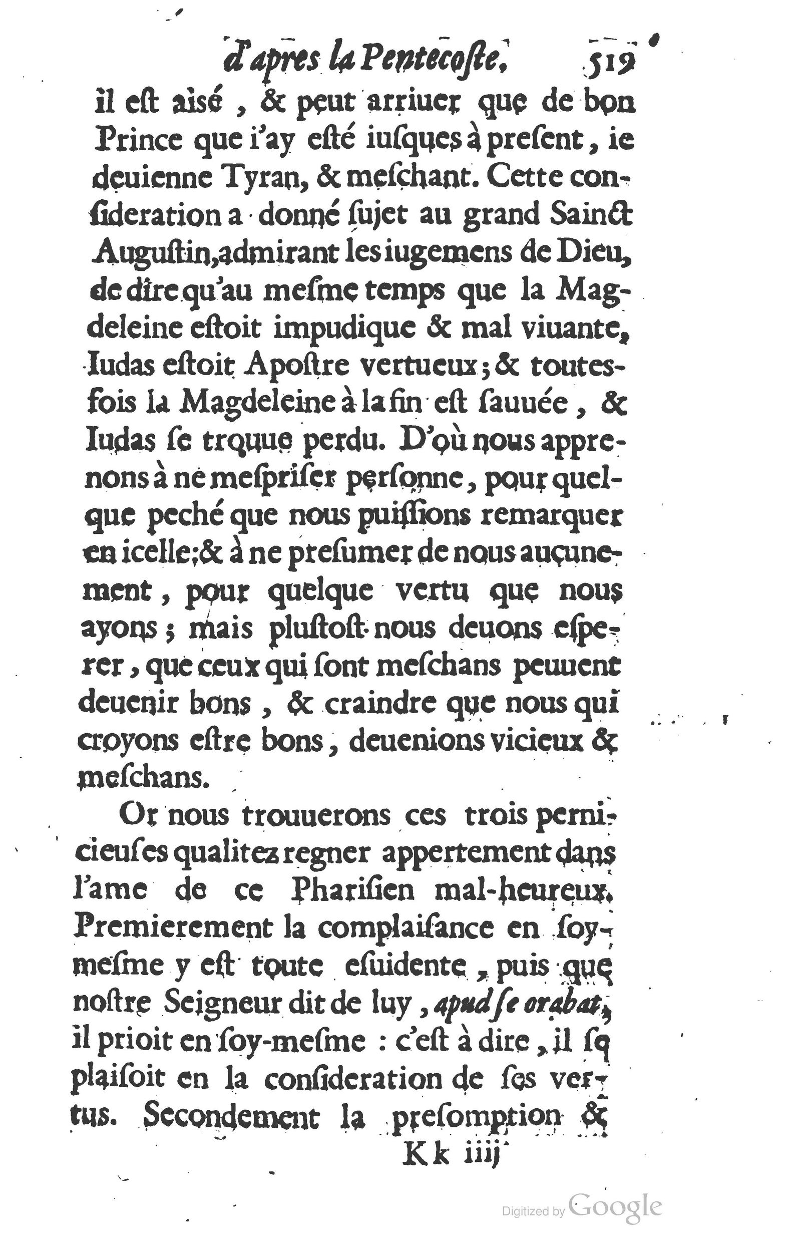 1629 - Manassés de Préaulx - Sermons ou Trésors de la piété chrétienne - BM Lyon