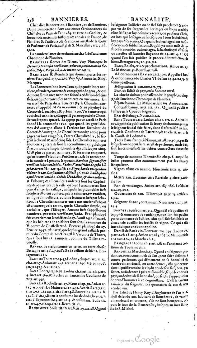 1629 - Veuve Nicolas Buon - Trésor du droit français (21754 T. 1) - BM Lyon