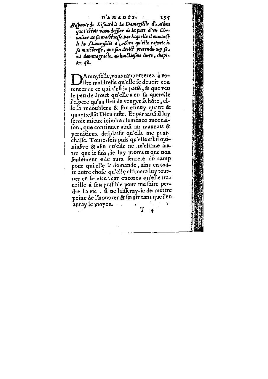 1572 - Veuve Gabriel Cotier - Trésor des Amadis - BM Lyon