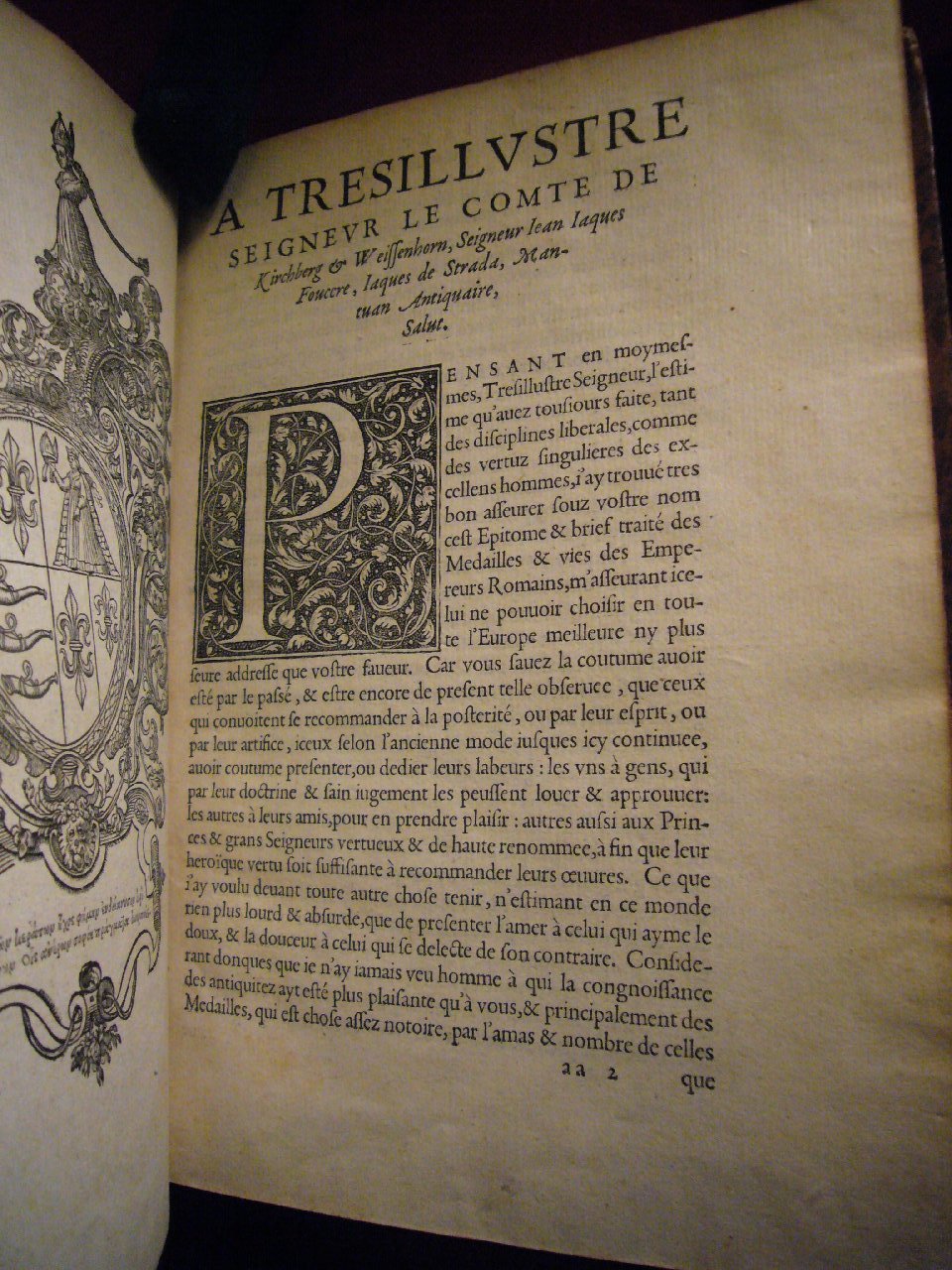 1553 - Jacopo Strada et Thomas Guérin - Épitome du Trésor des antiquités - BnF