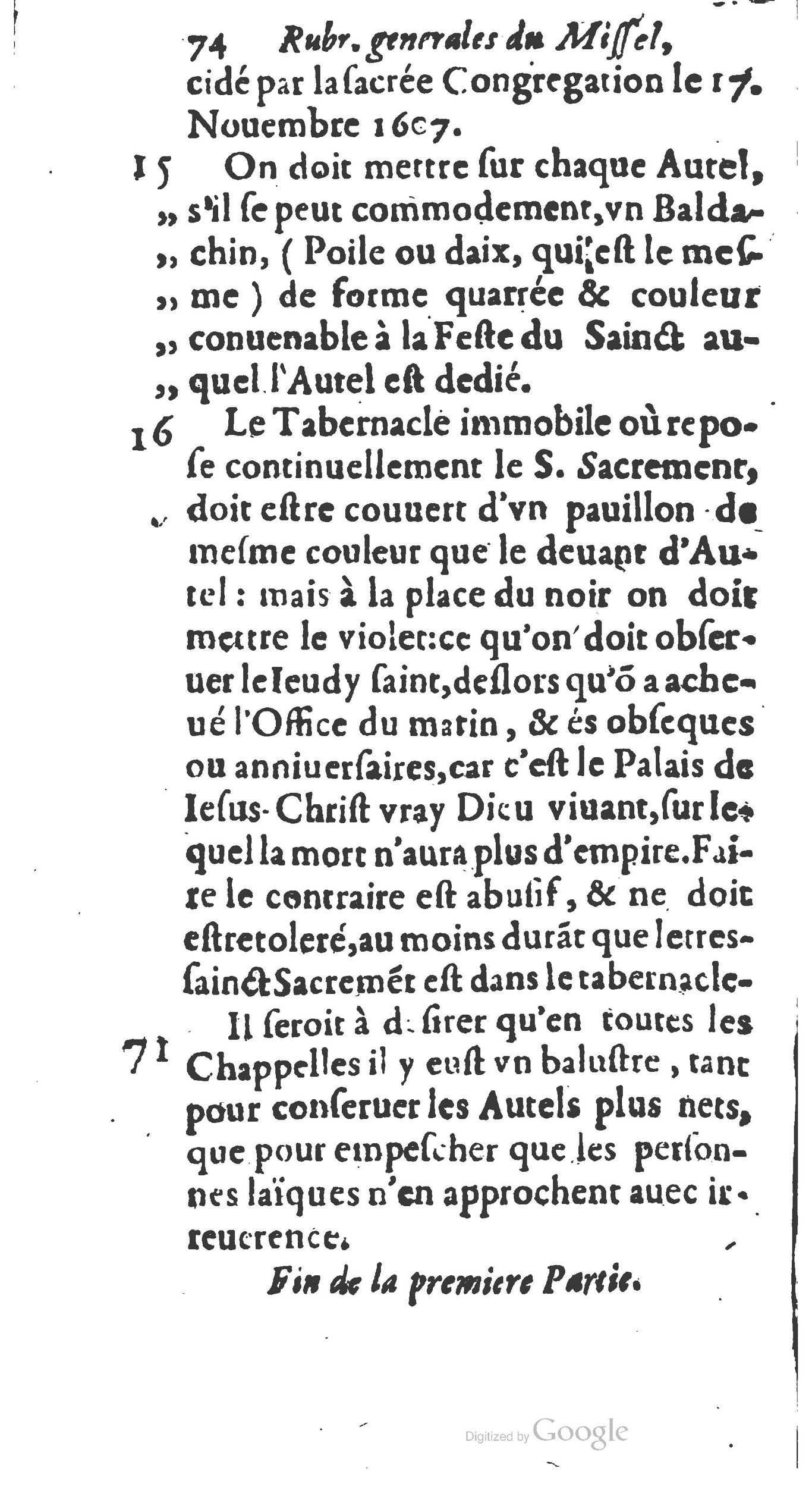 1651 - Jean Guillermet - Abrégé du trésor des cérémonies ecclésiastiques - BM Lyon